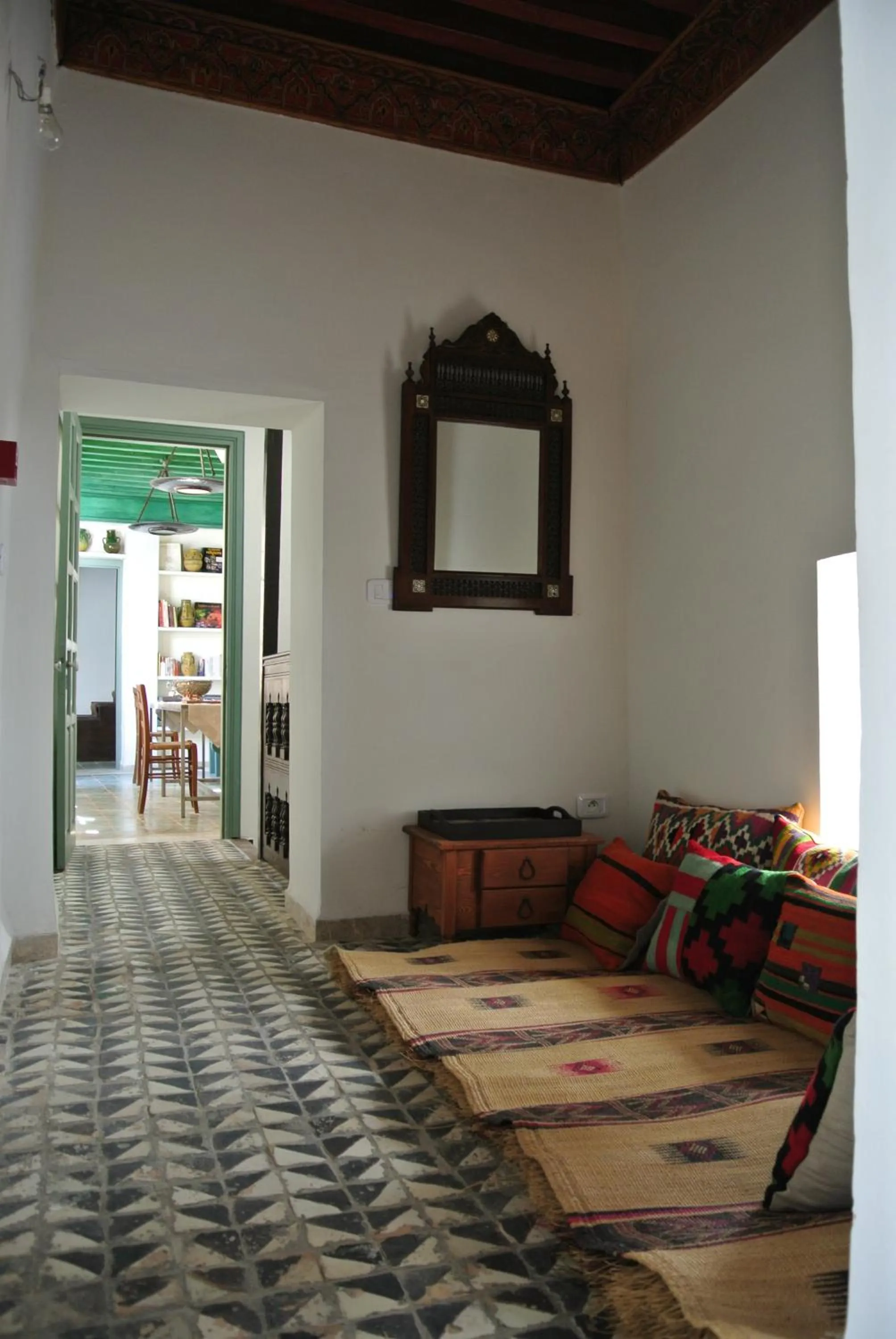 Seating area in Dar Ben Gacem