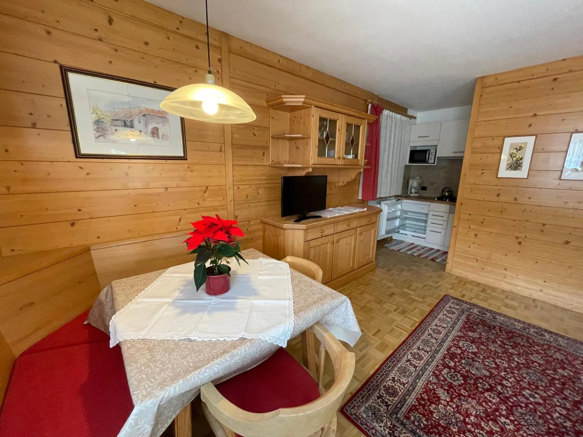 Kitchen or kitchenette in Residence Lastei