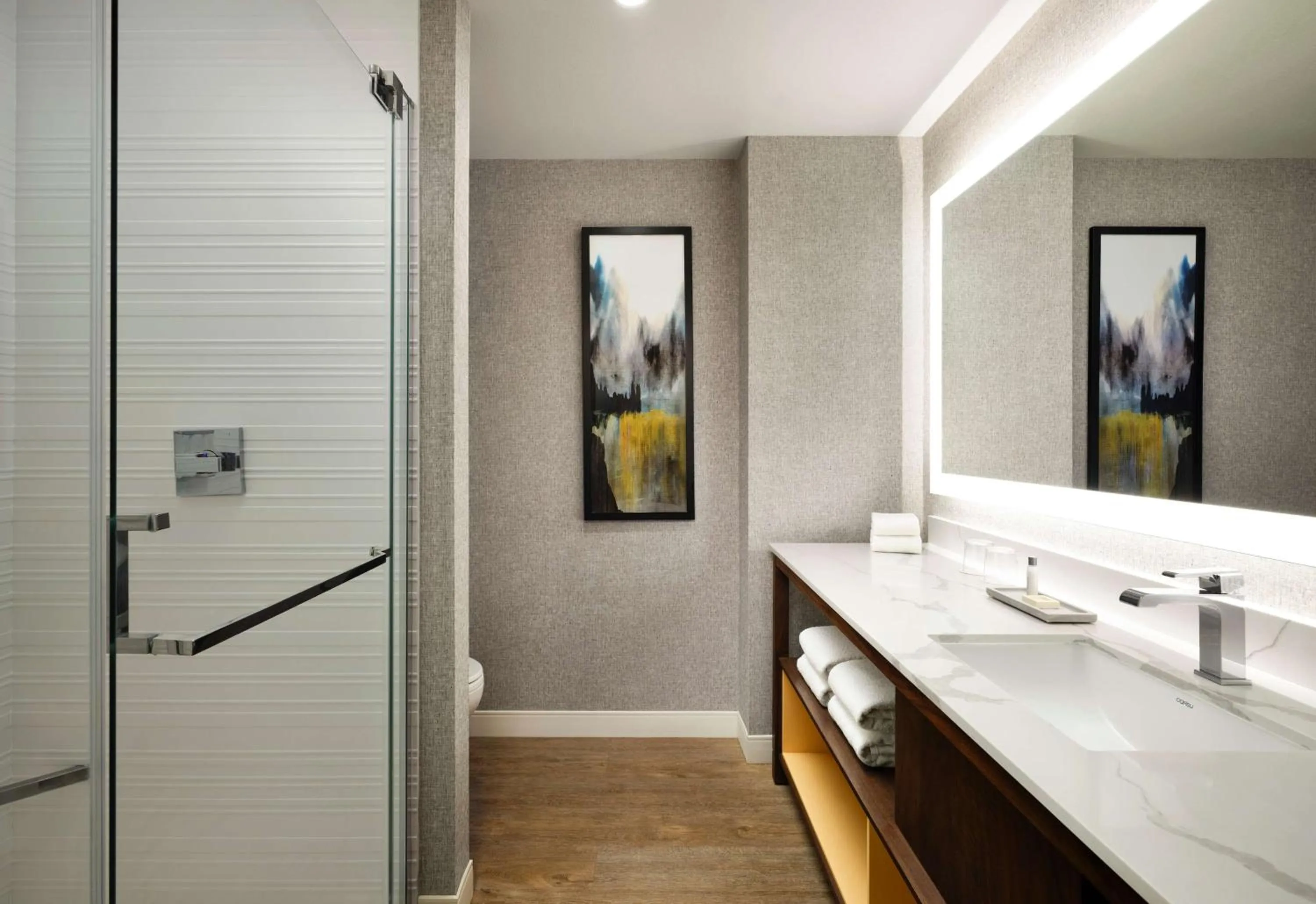 Bathroom in Cambria Hotel Sonoma Wine Country