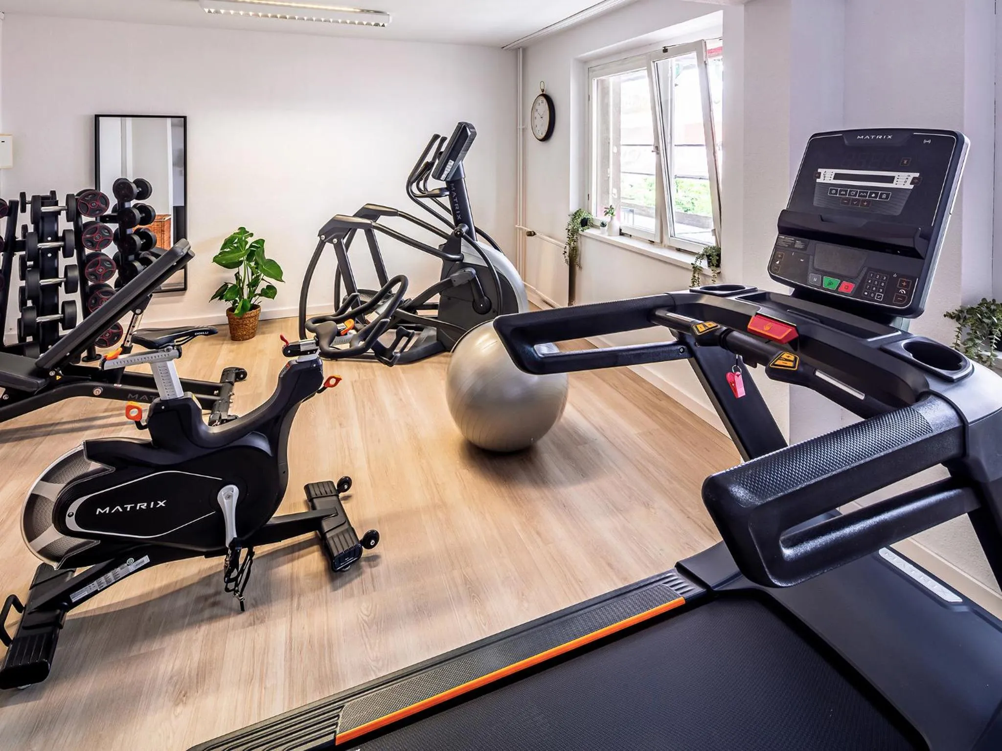 Fitness centre/facilities in DORMERO Hotel Weimar