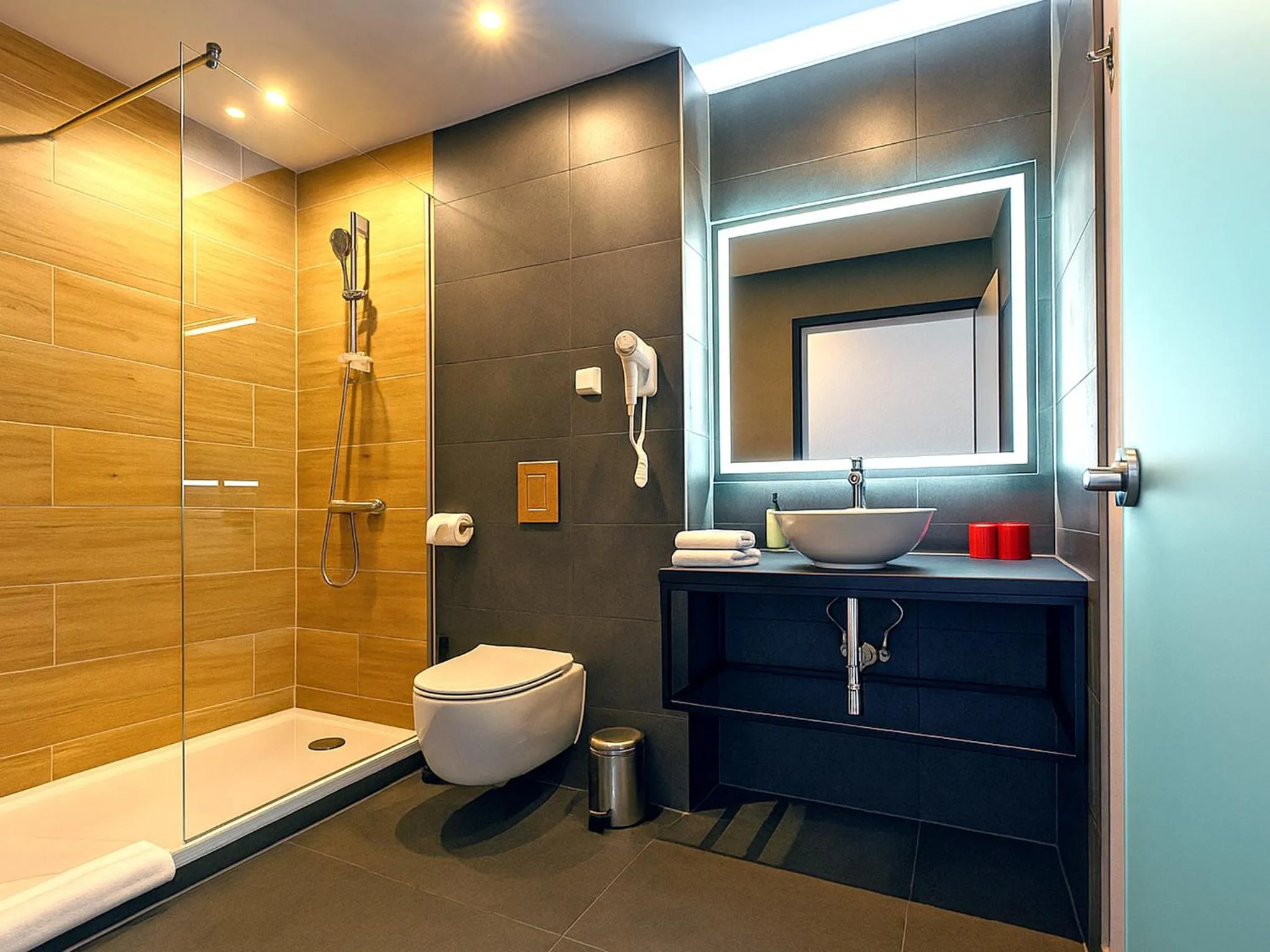 Bathroom in DORMERO Hotel Weimar