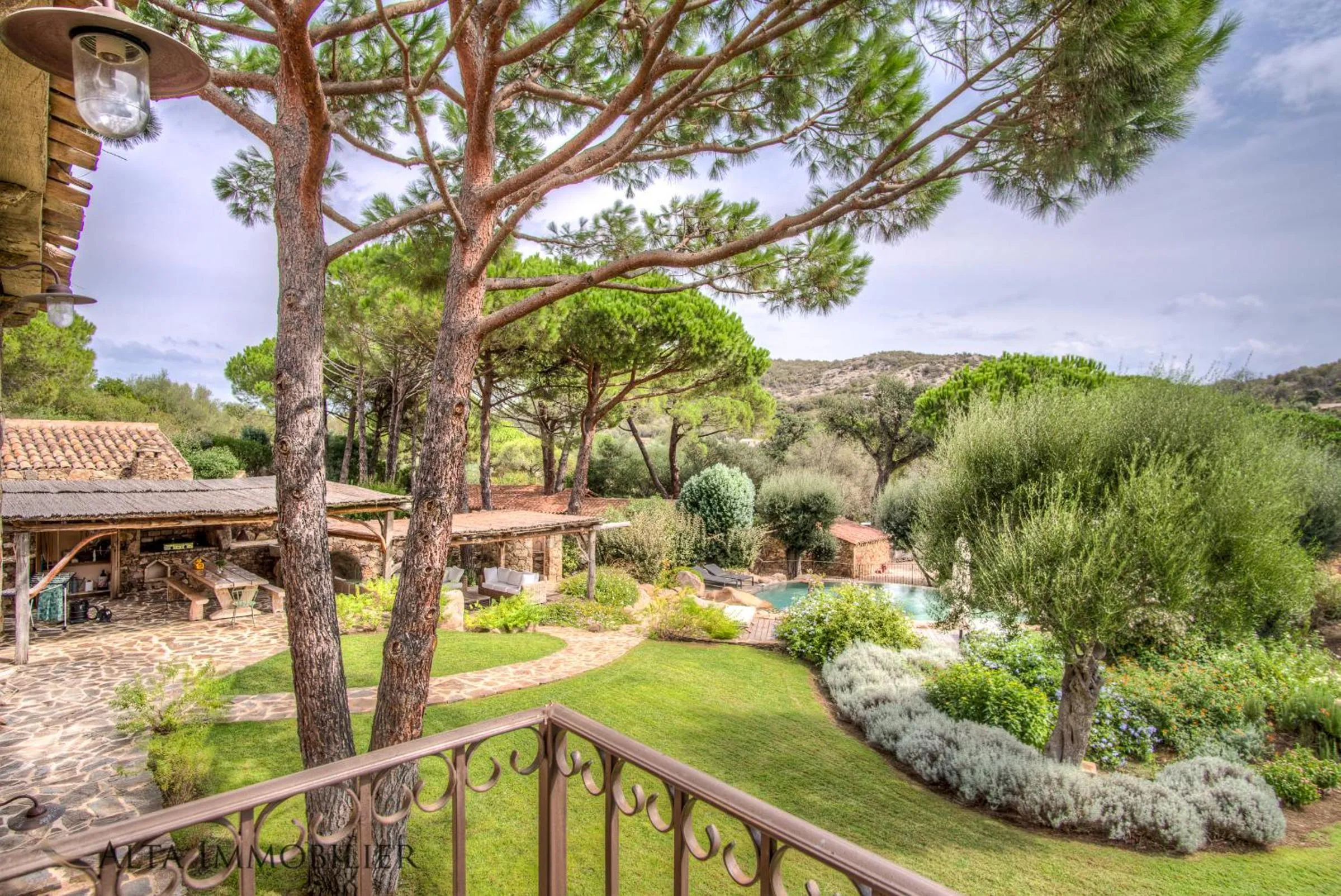 Garden in Villa Serenita Pallombaggia