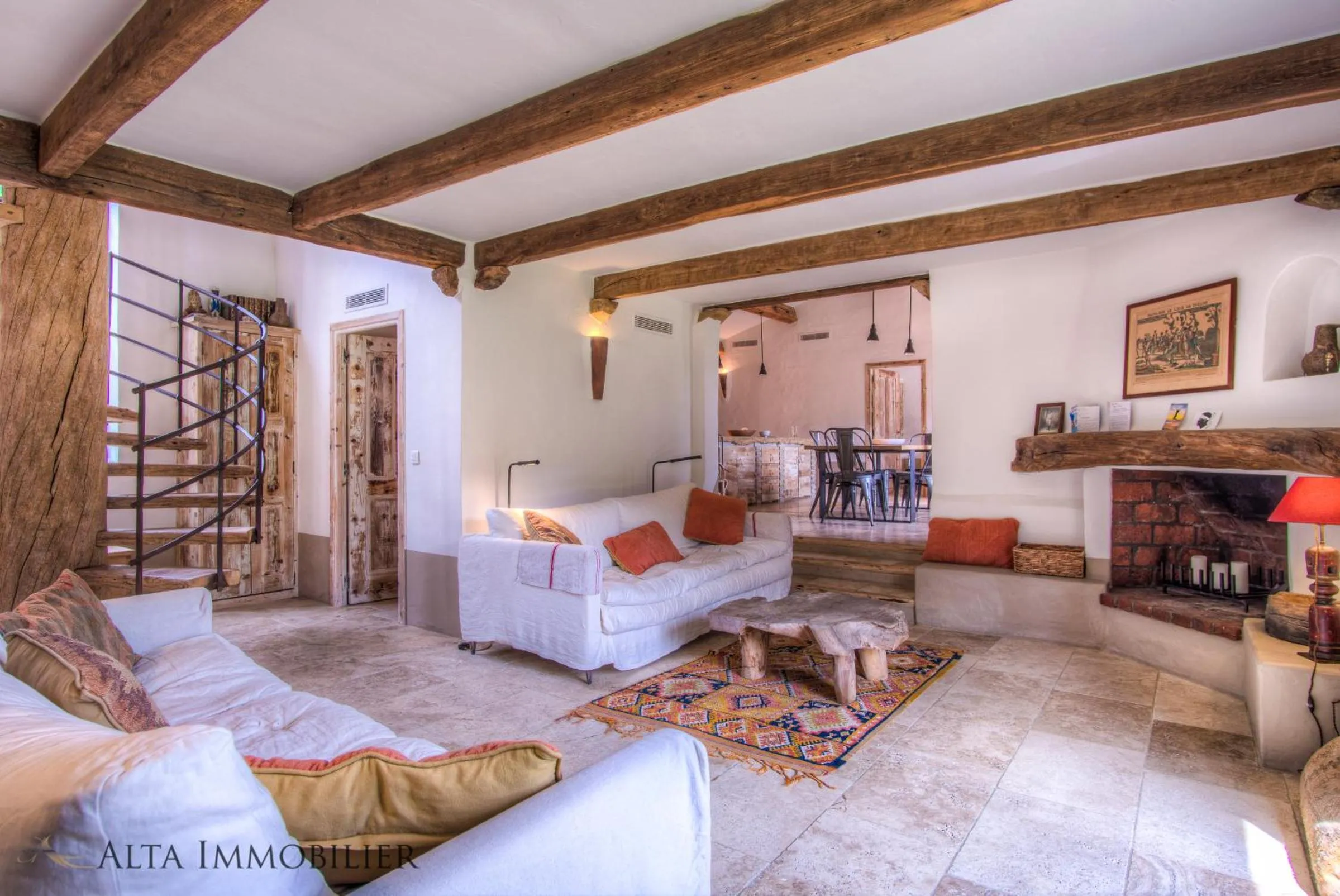 Living room in Villa Serenita Pallombaggia
