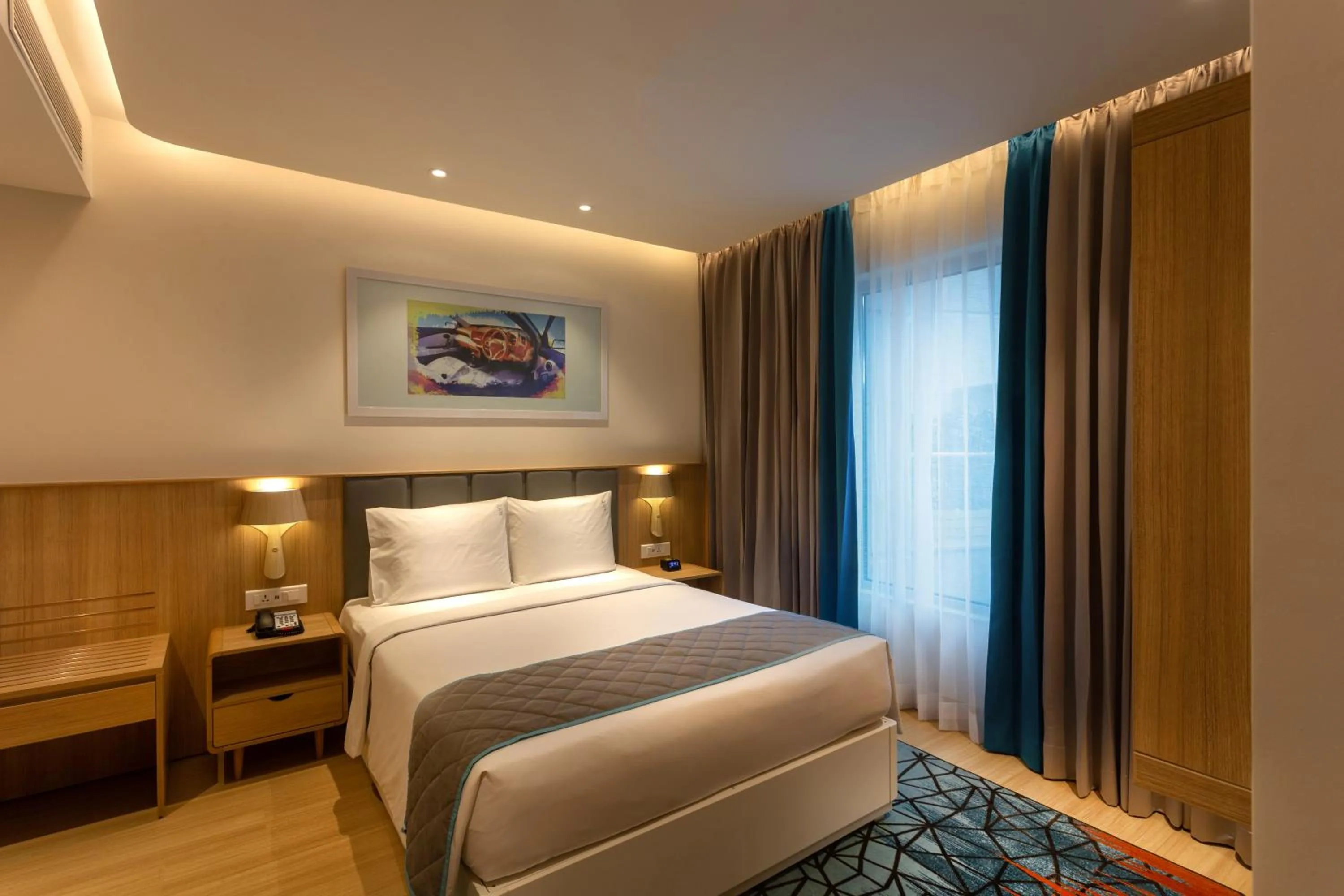 Bedroom, Bed in Holiday Inn Express & Suites Bengaluru Old Madras Road by IHG