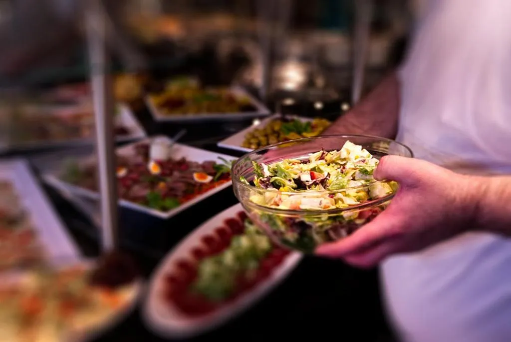 Buffet breakfast in Hotel-Restaurant Fück