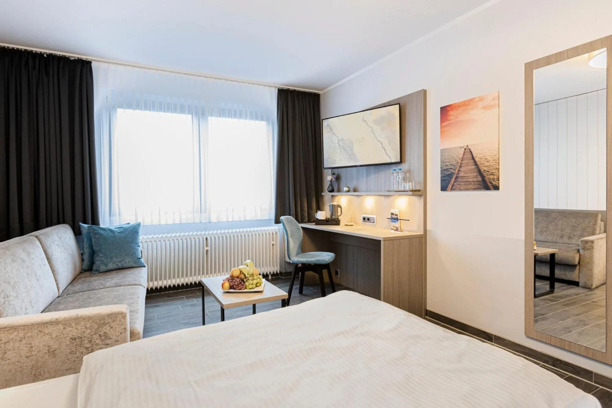 Photo of the whole room, Bed in Hotel-Restaurant Fück