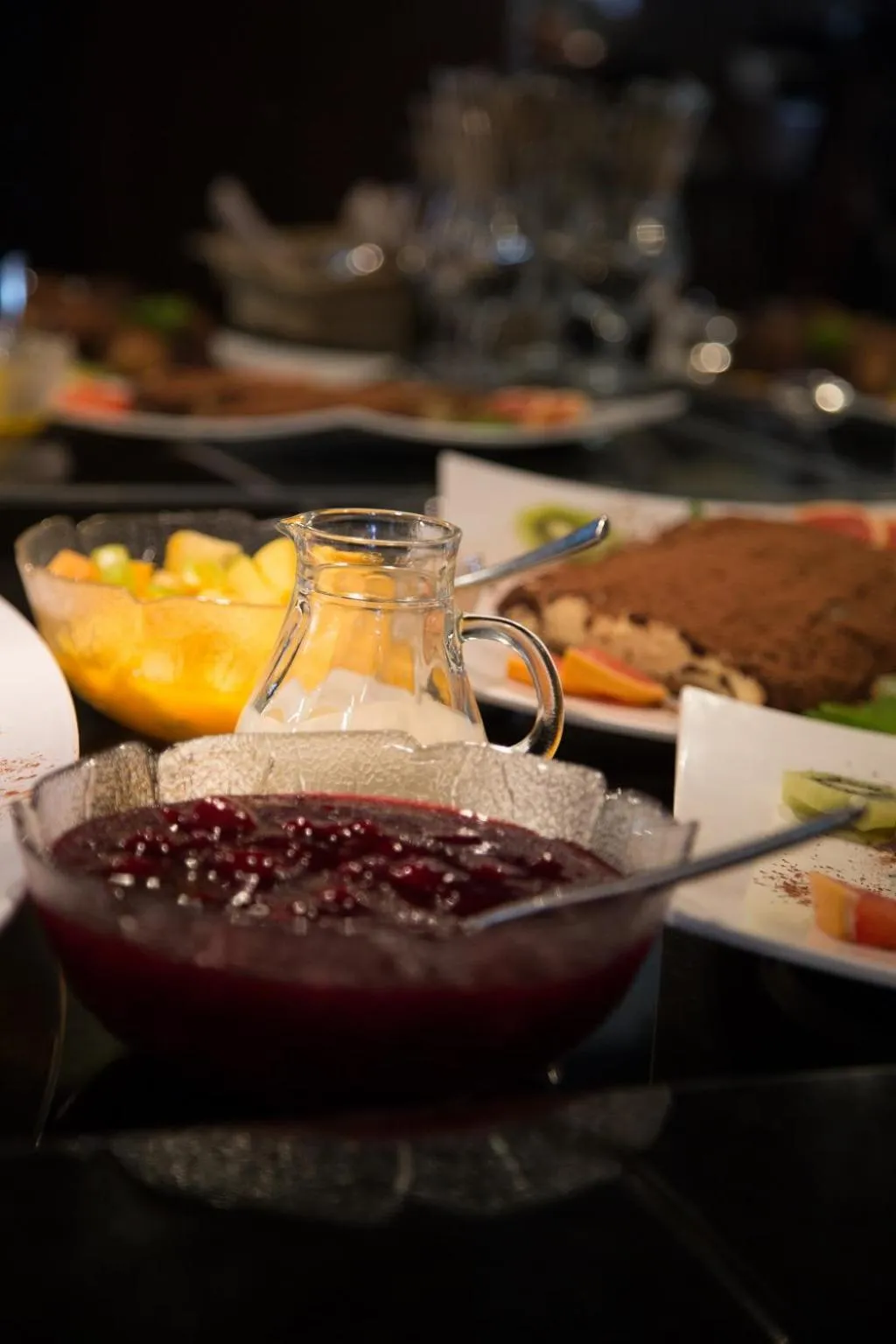 Food and drinks in Hotel-Restaurant Fück