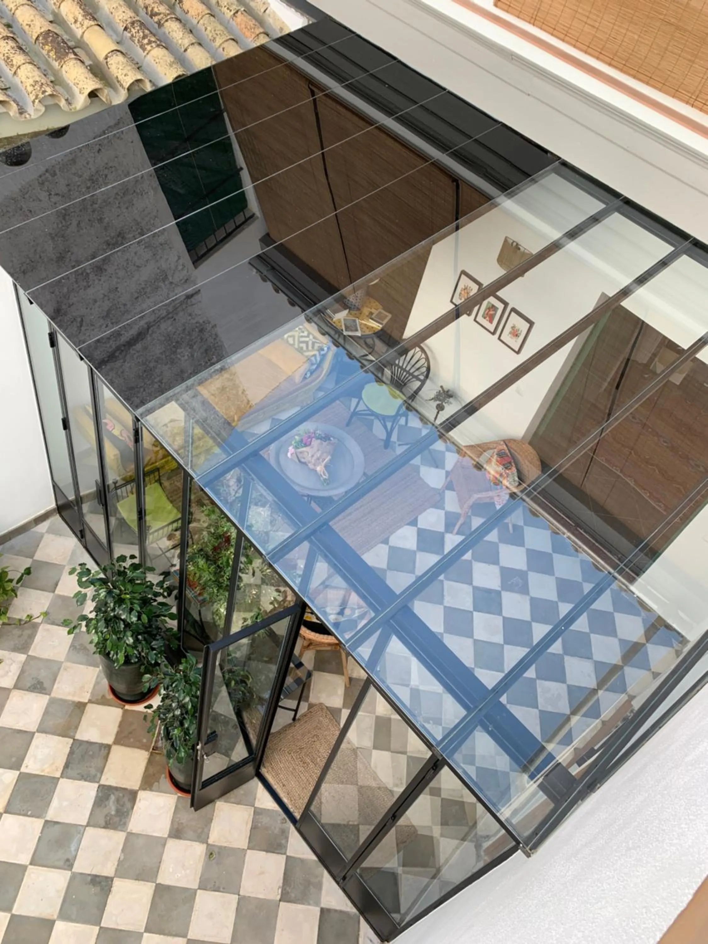 Bird's eye view in Hospederia Santa Clara