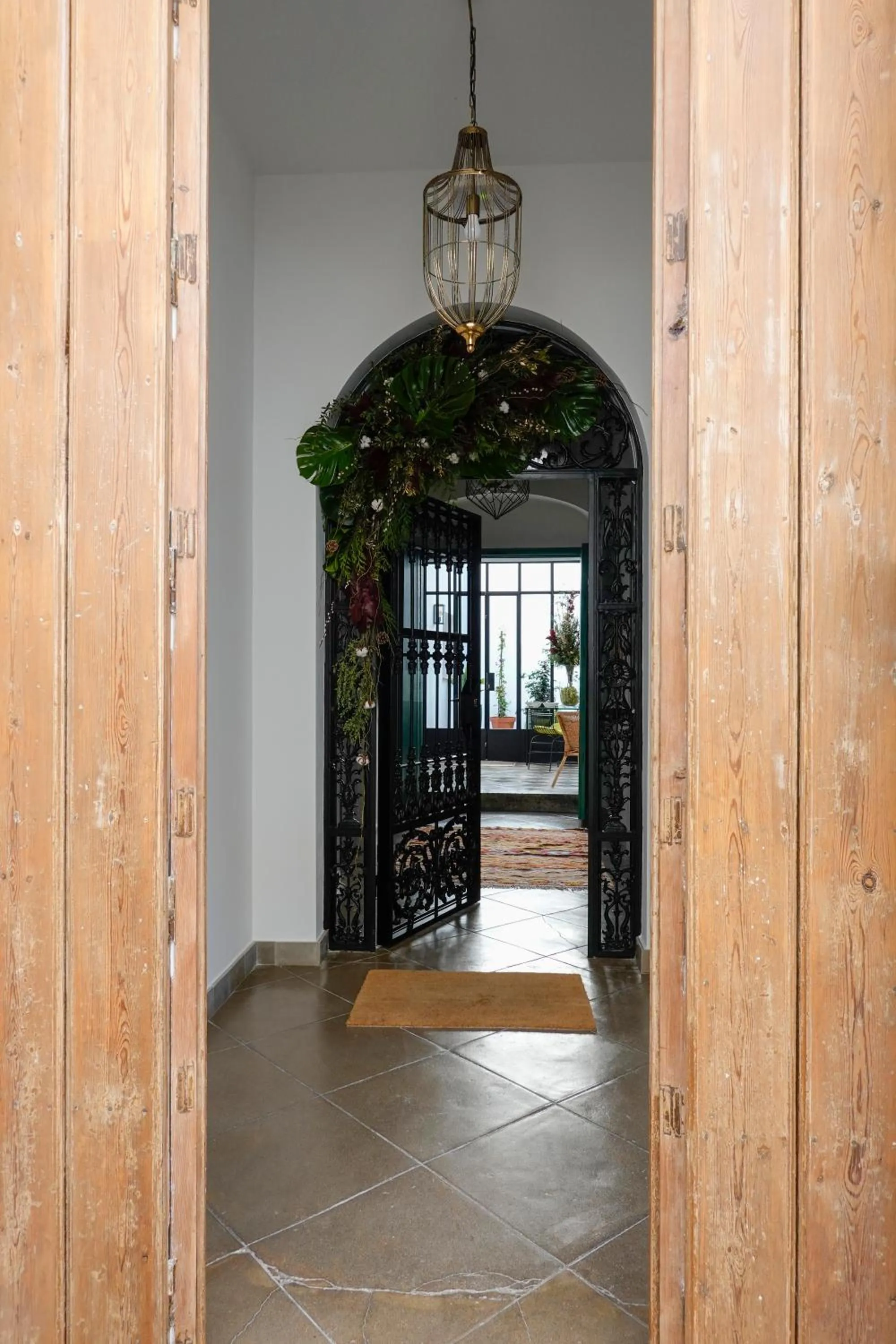 Facade/entrance in Hospederia Santa Clara