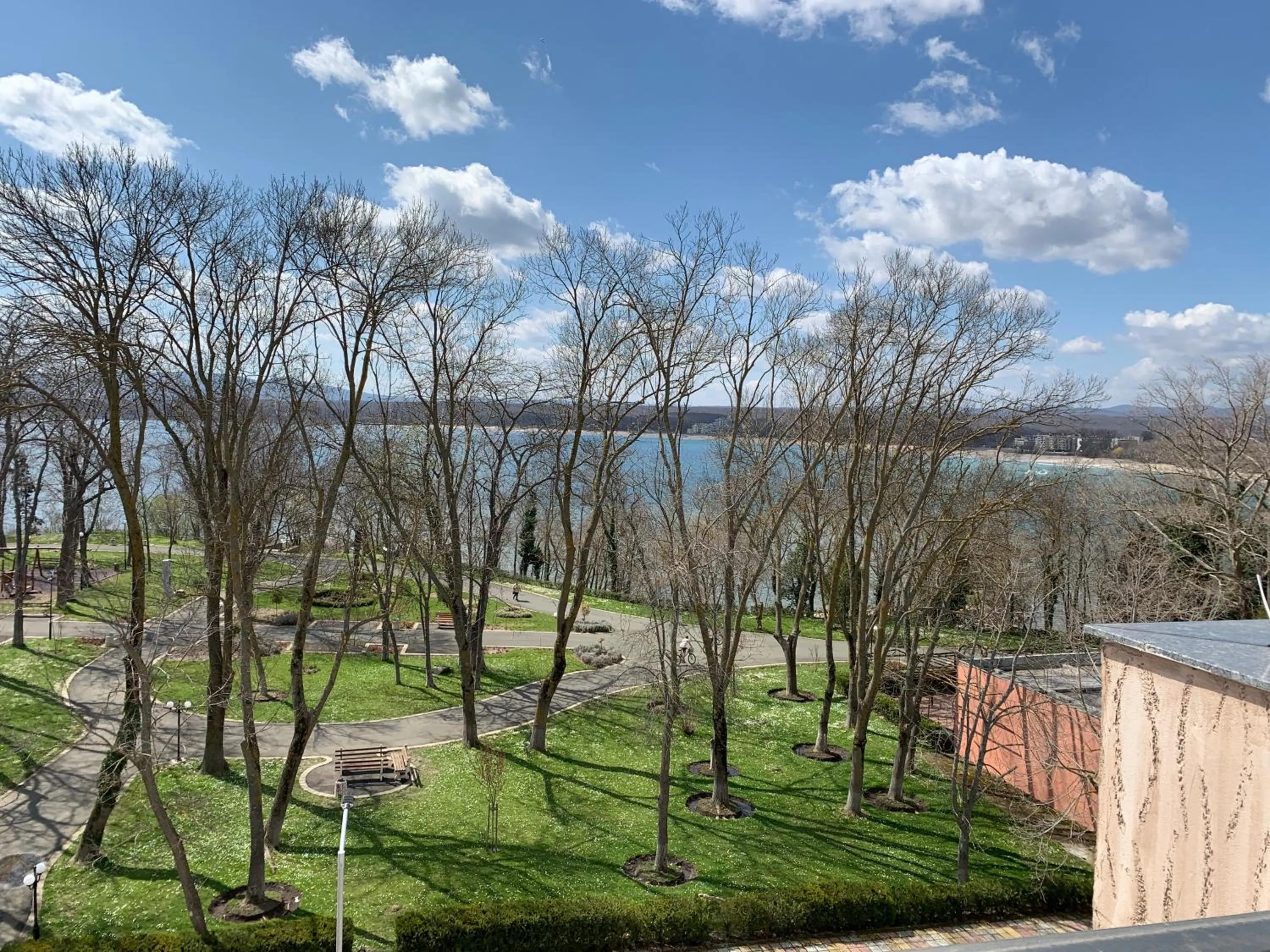 Garden view in Cinema Hotel