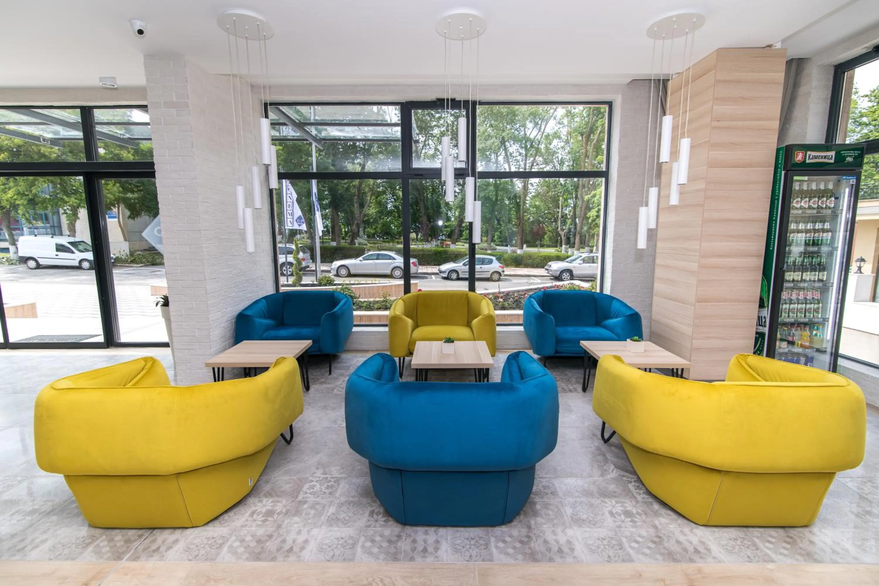 Lobby or reception in Cinema Hotel