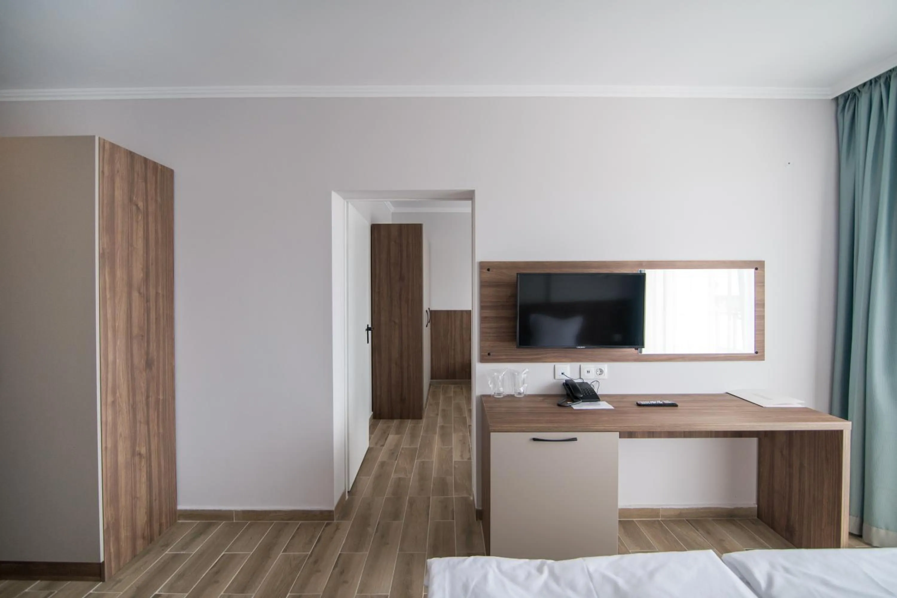 Bedroom in Cinema Hotel