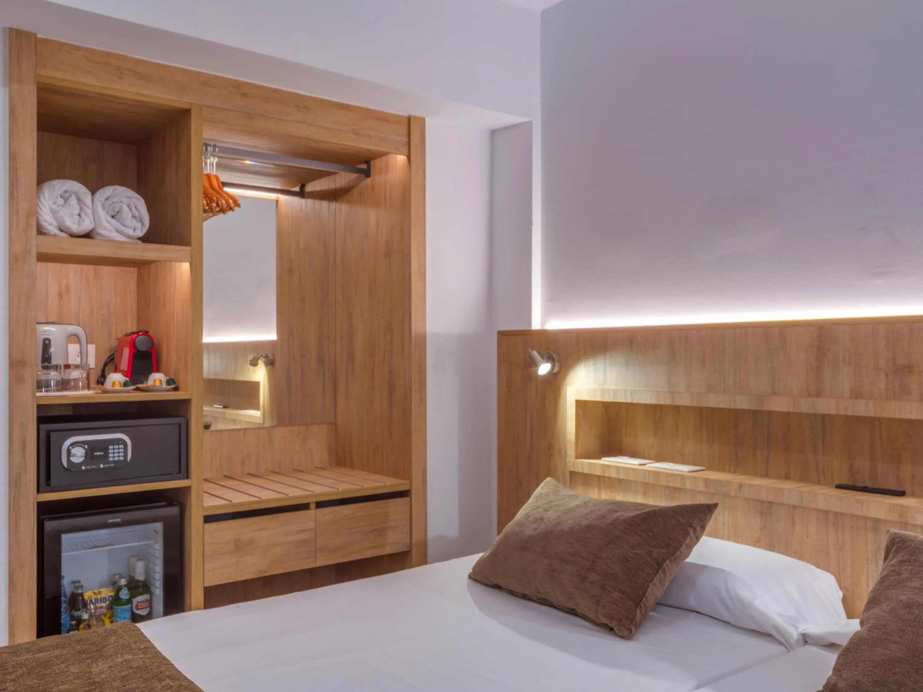minibar, Bed in Hotel Principe Wellness&Spa