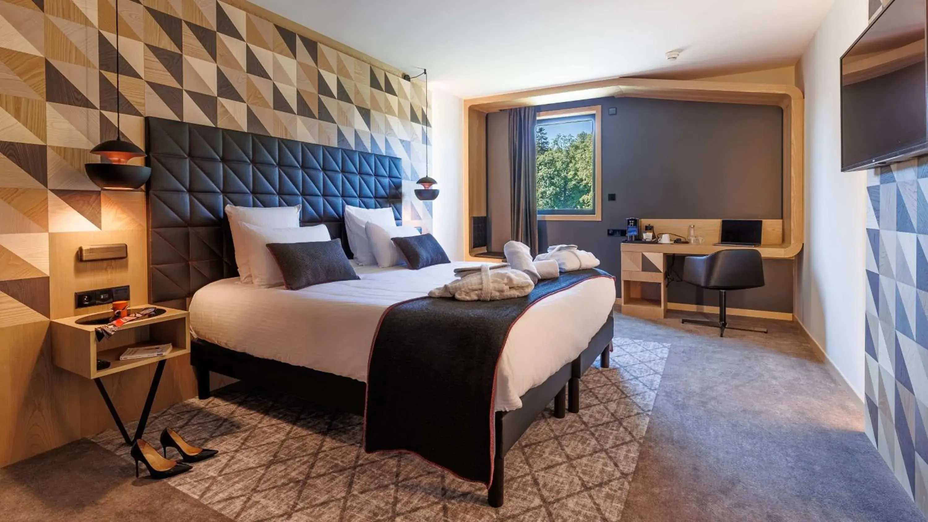 Junior King Suite with 2H Spa Access - Non-Smoking in Domaine de Dolomieu Hotel & Spa - BW Premier Collection Junior King Suite with 2H Spa Access - Non-Smoking in Domaine de Dolomieu Hotel & Spa - BW Premier Collection