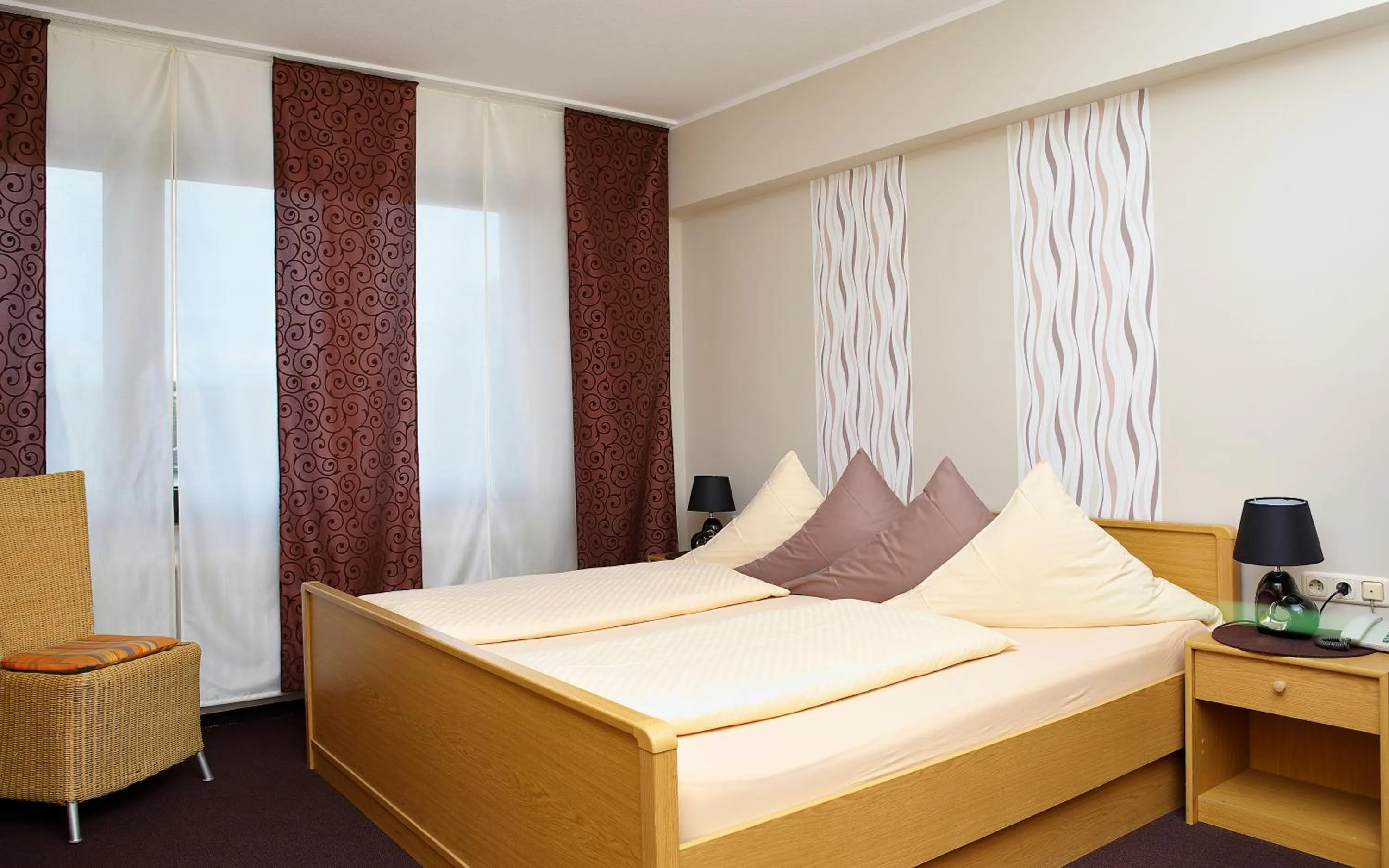 Photo of the whole room, Bed in Hotel Rosenflora