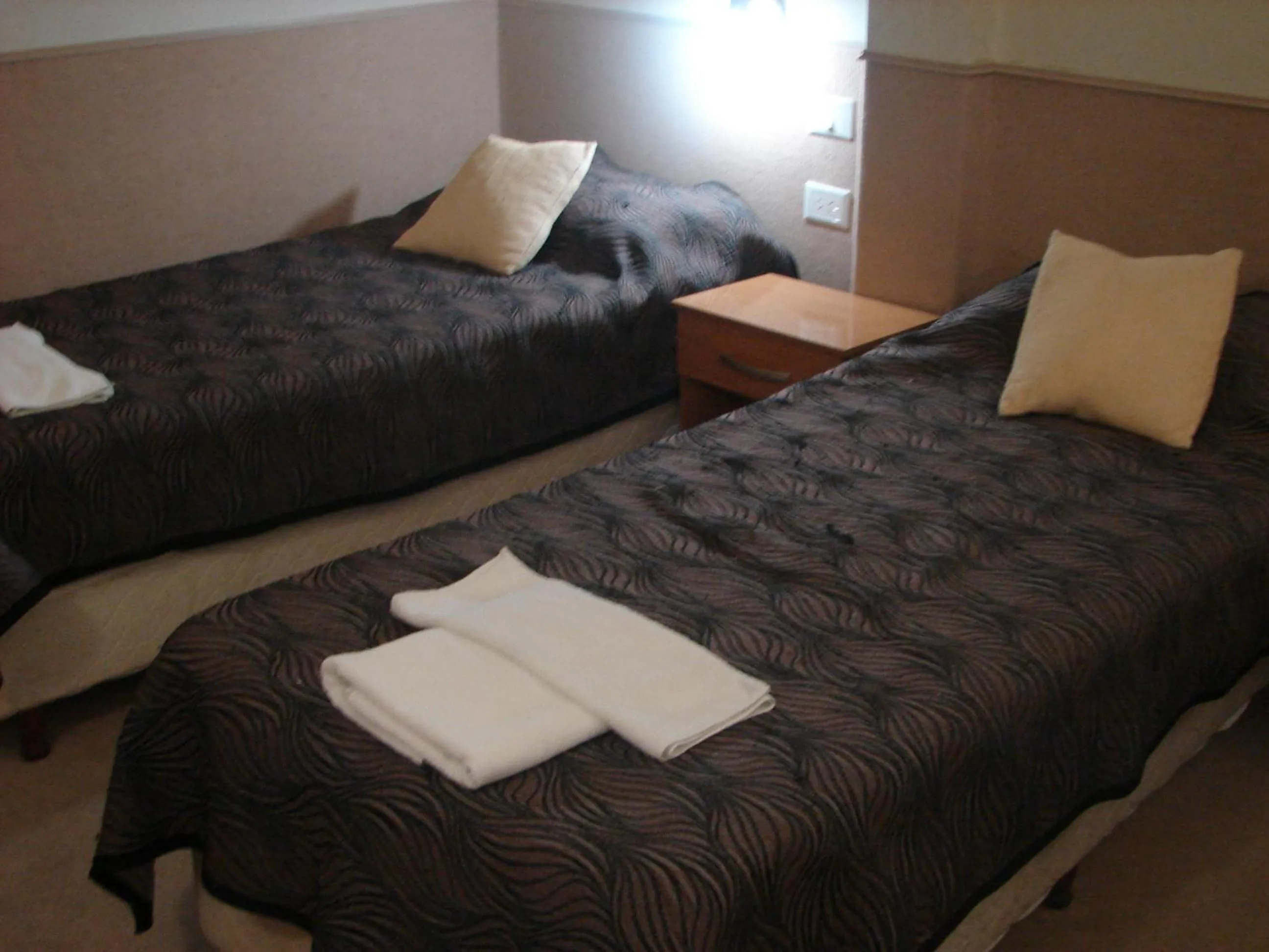 Decorative detail, Bed in Cheltum Hotel