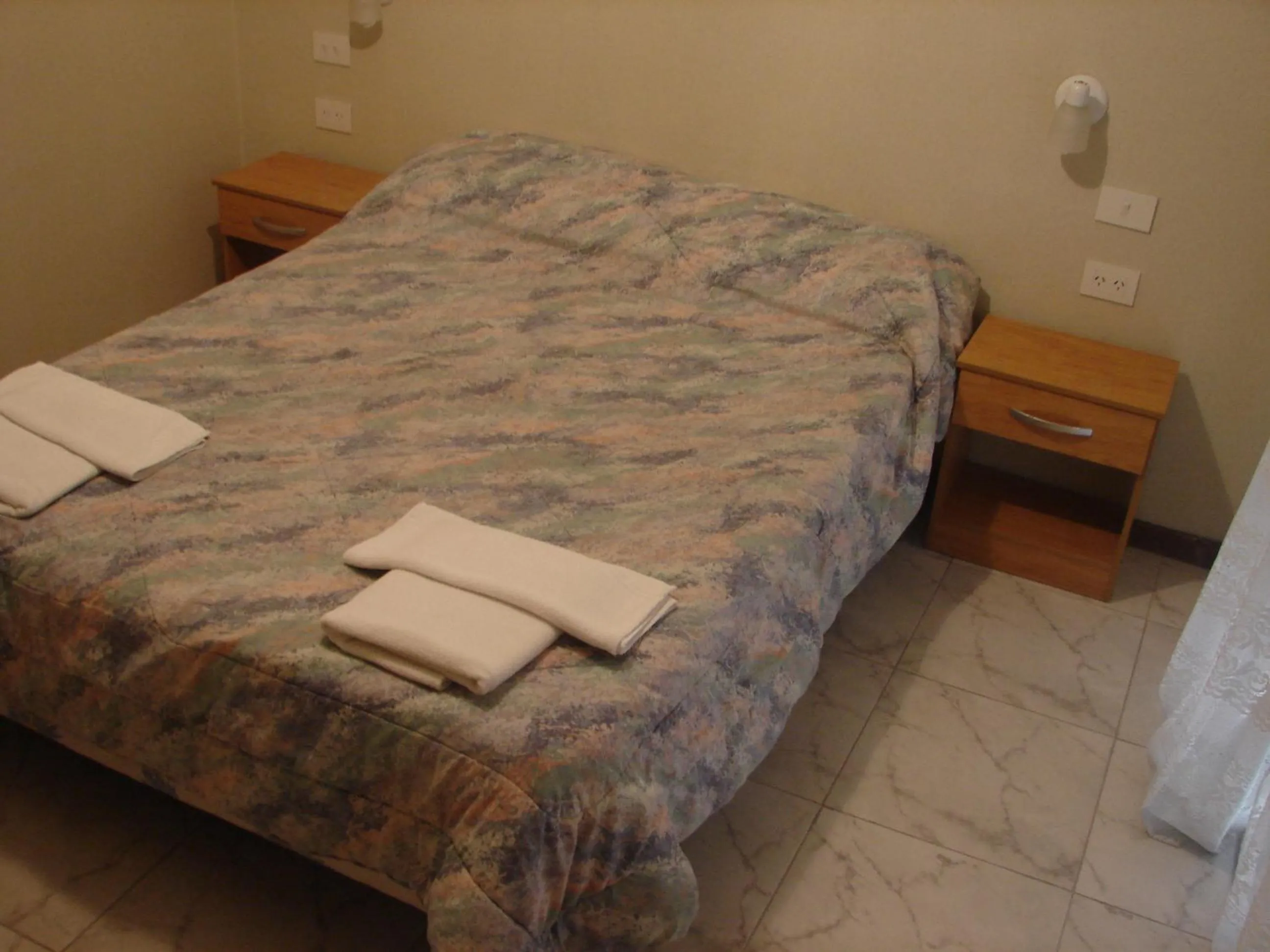 Decorative detail, Bed in Cheltum Hotel