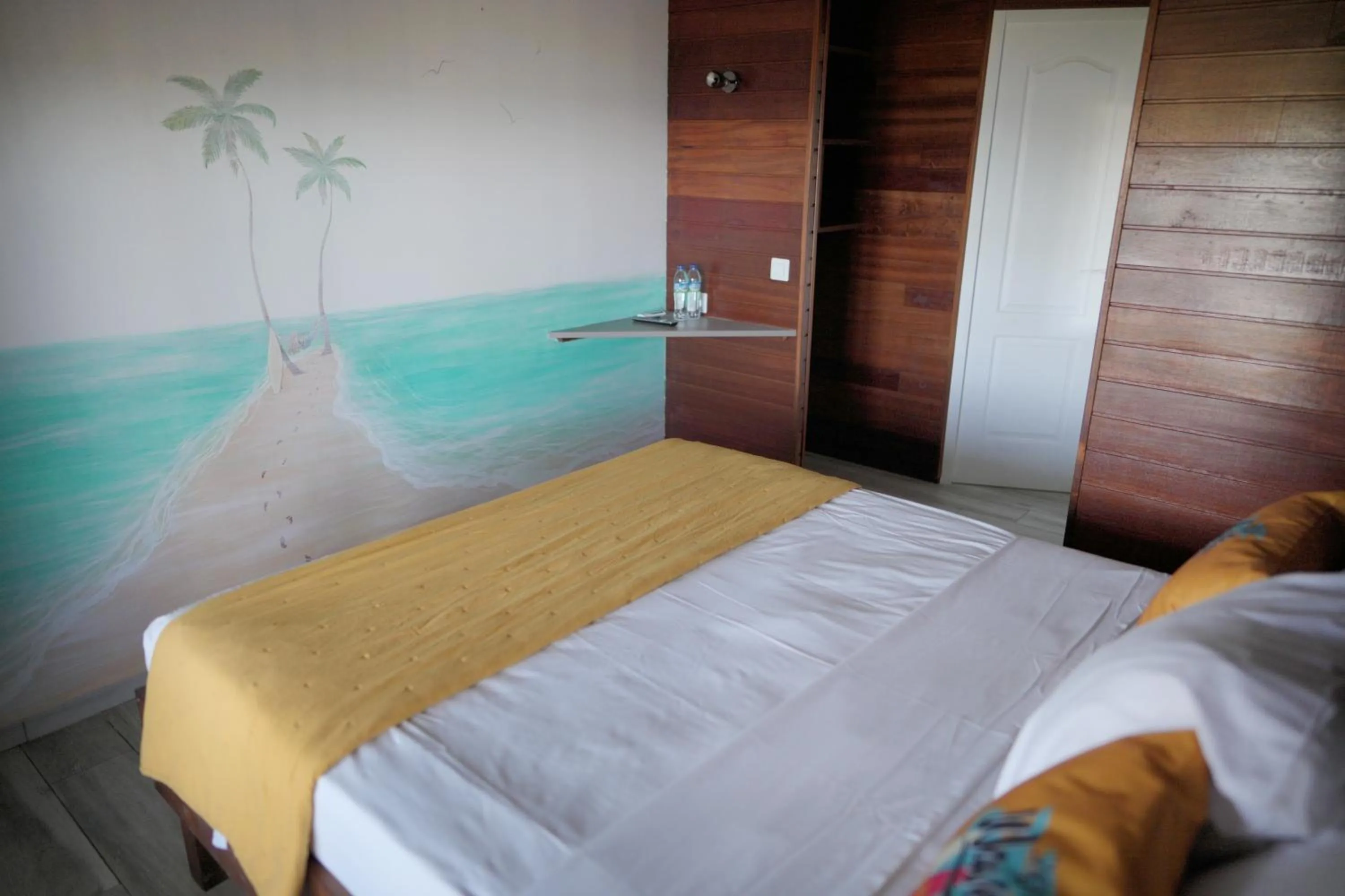 Bed in Hôtel Résidence Océane