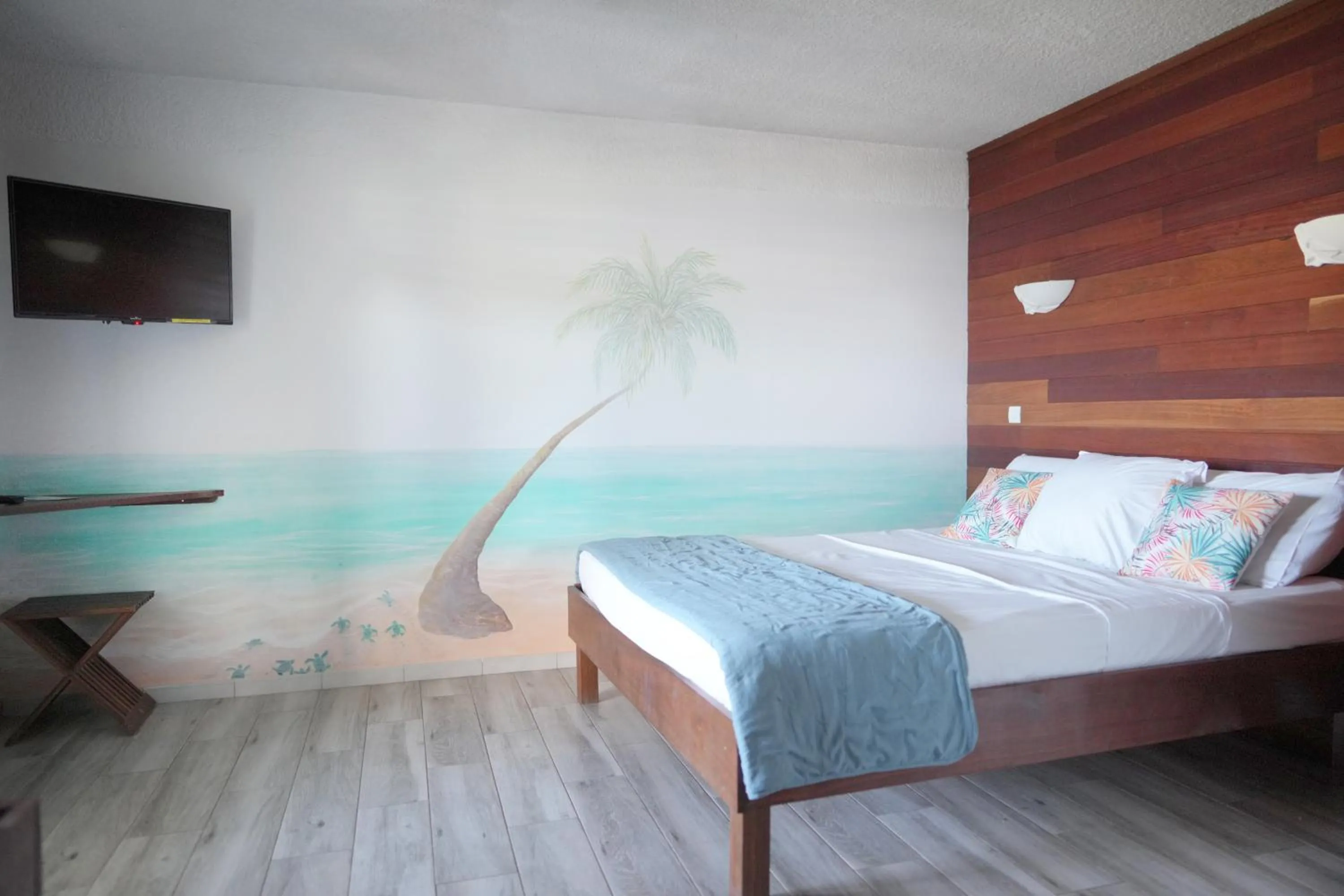 Bed in Hôtel Résidence Océane