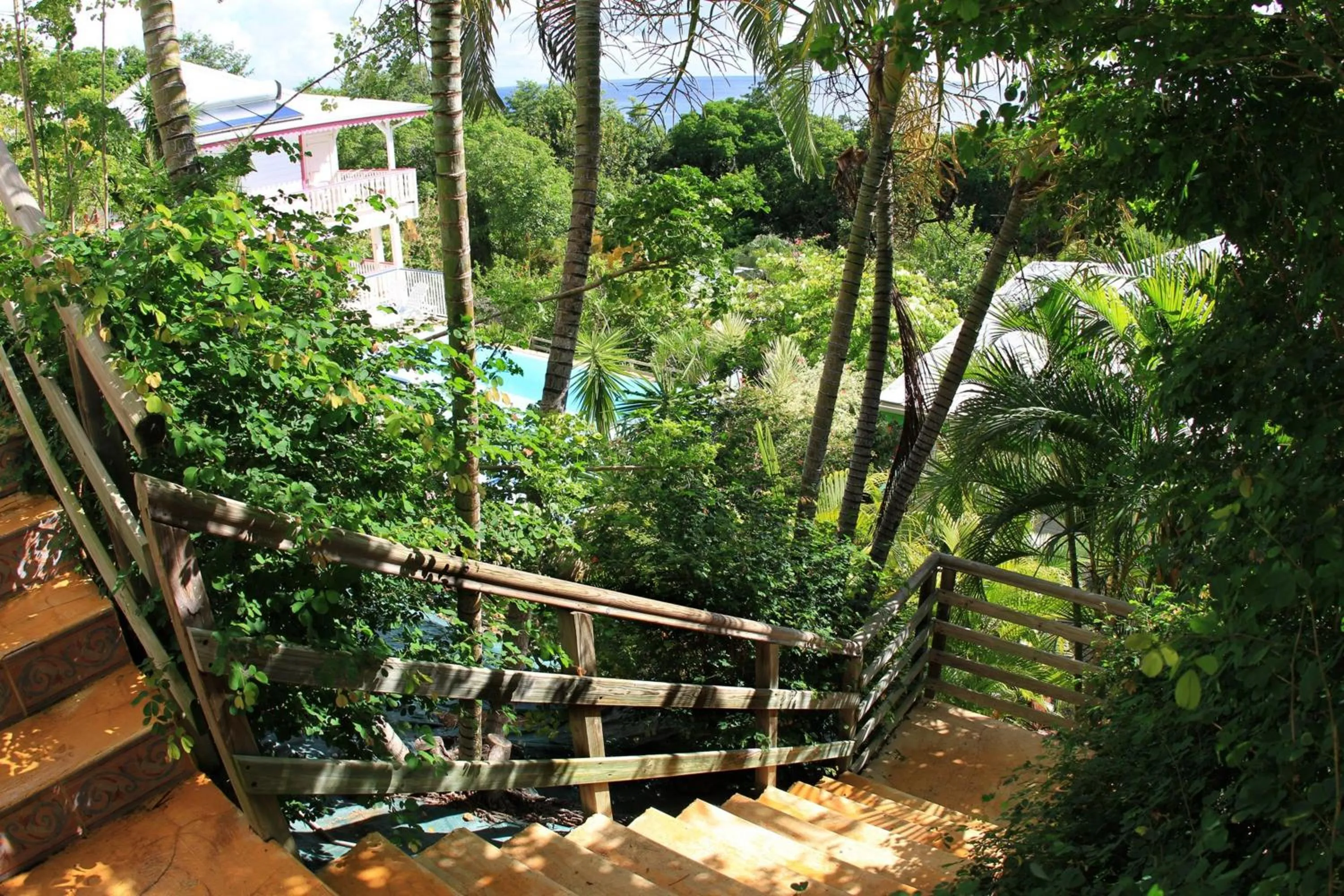 Garden in Hôtel Résidence Océane
