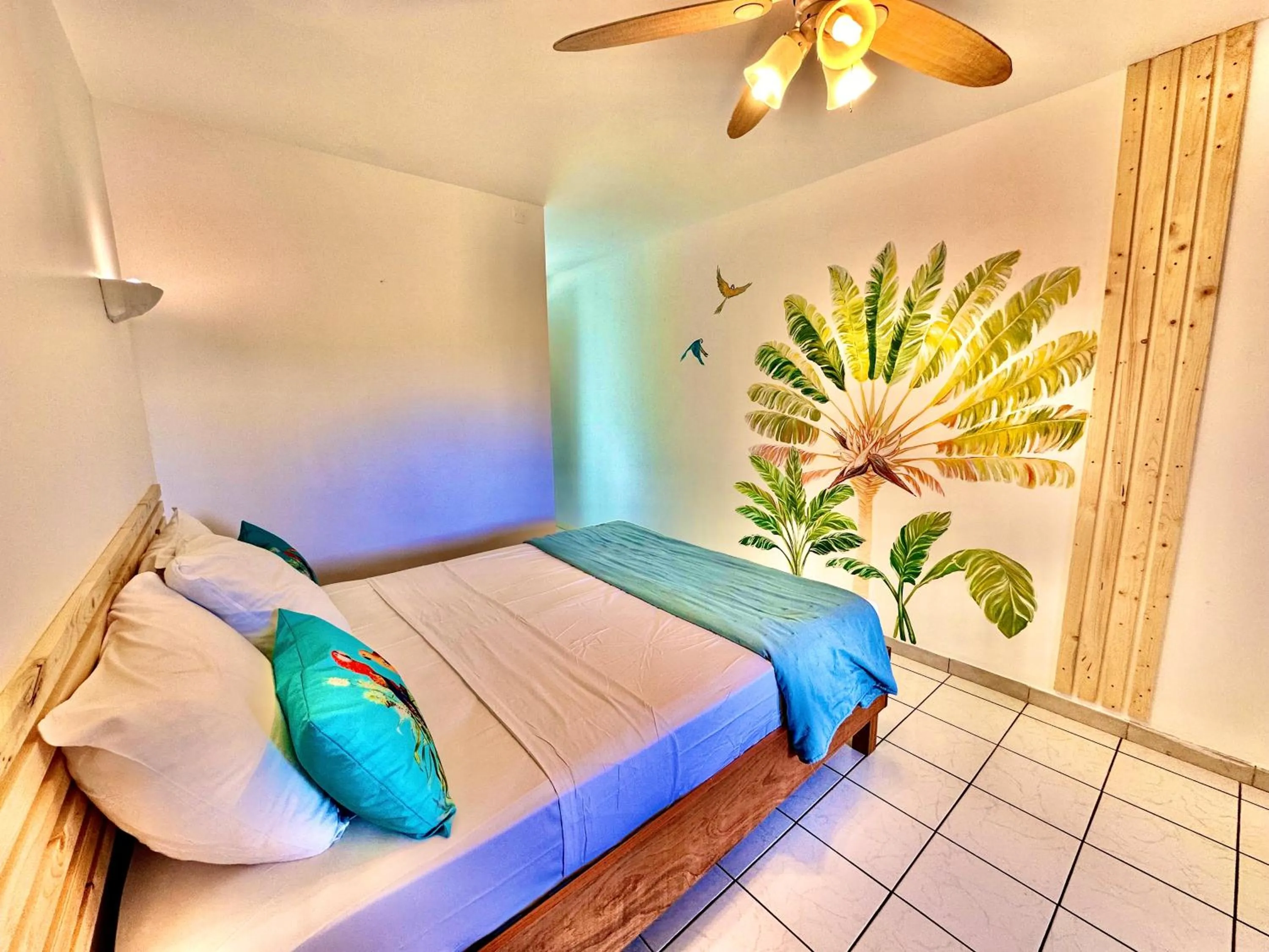 Bed in Hôtel Résidence Océane