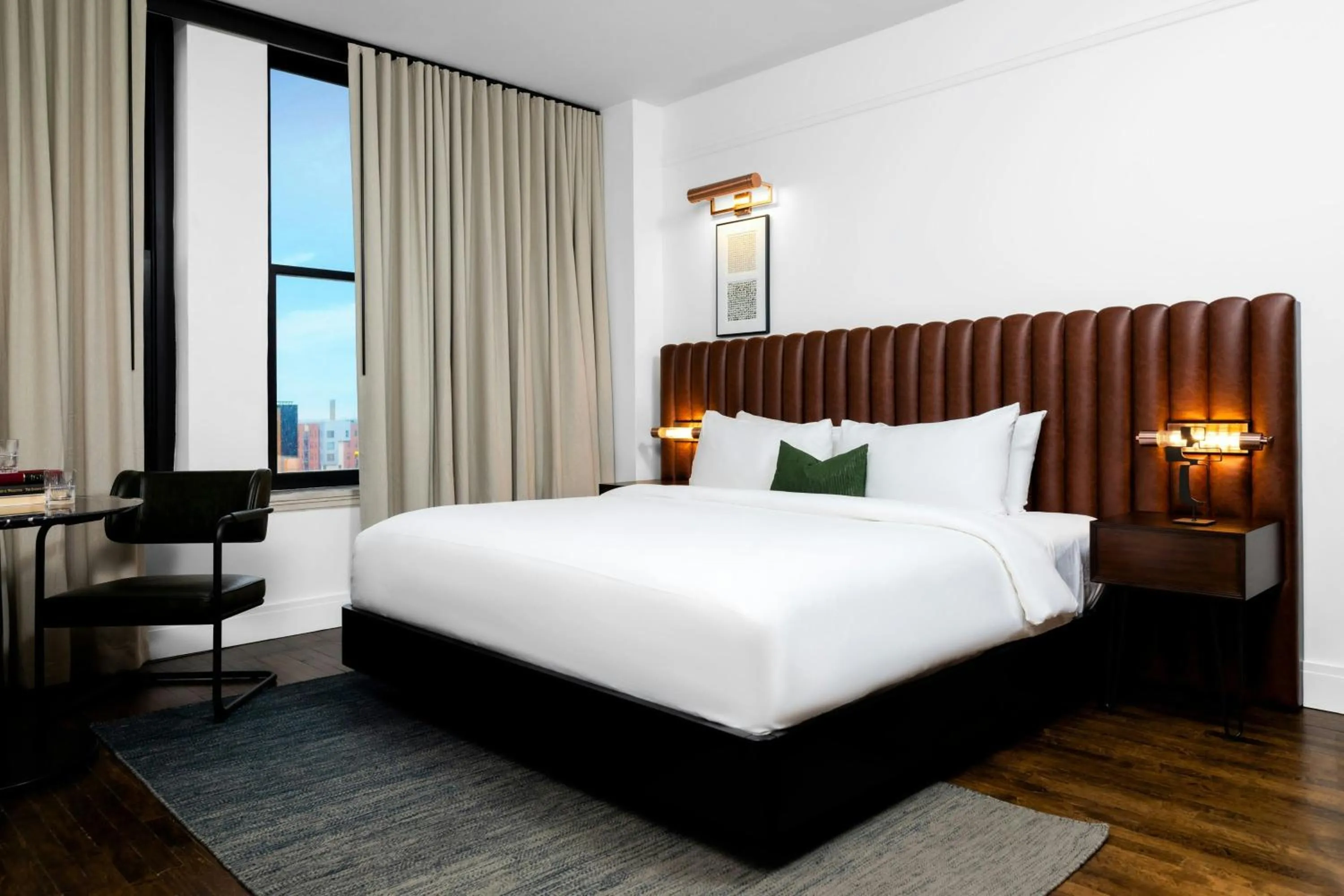 Photo of the whole room, Bed in Surety Hotel, Autograph Collection