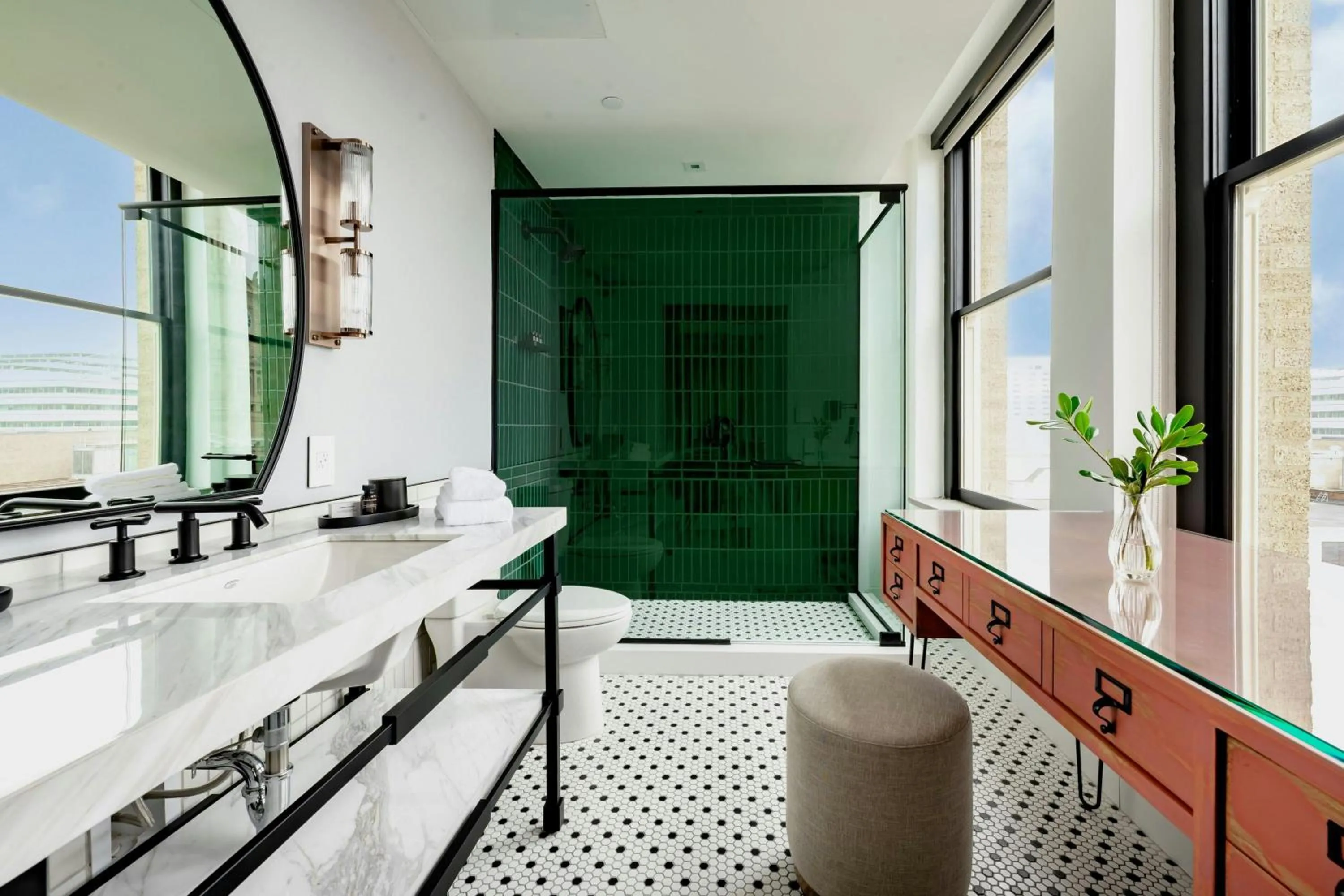 Bathroom in Surety Hotel, Autograph Collection