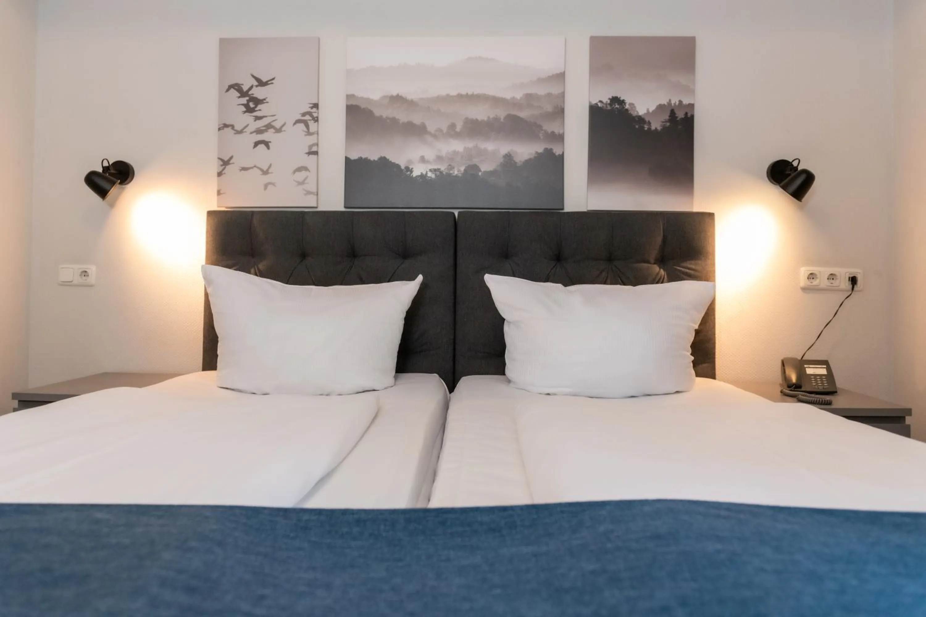 Bedroom, Bed in Art Hotel Aachen