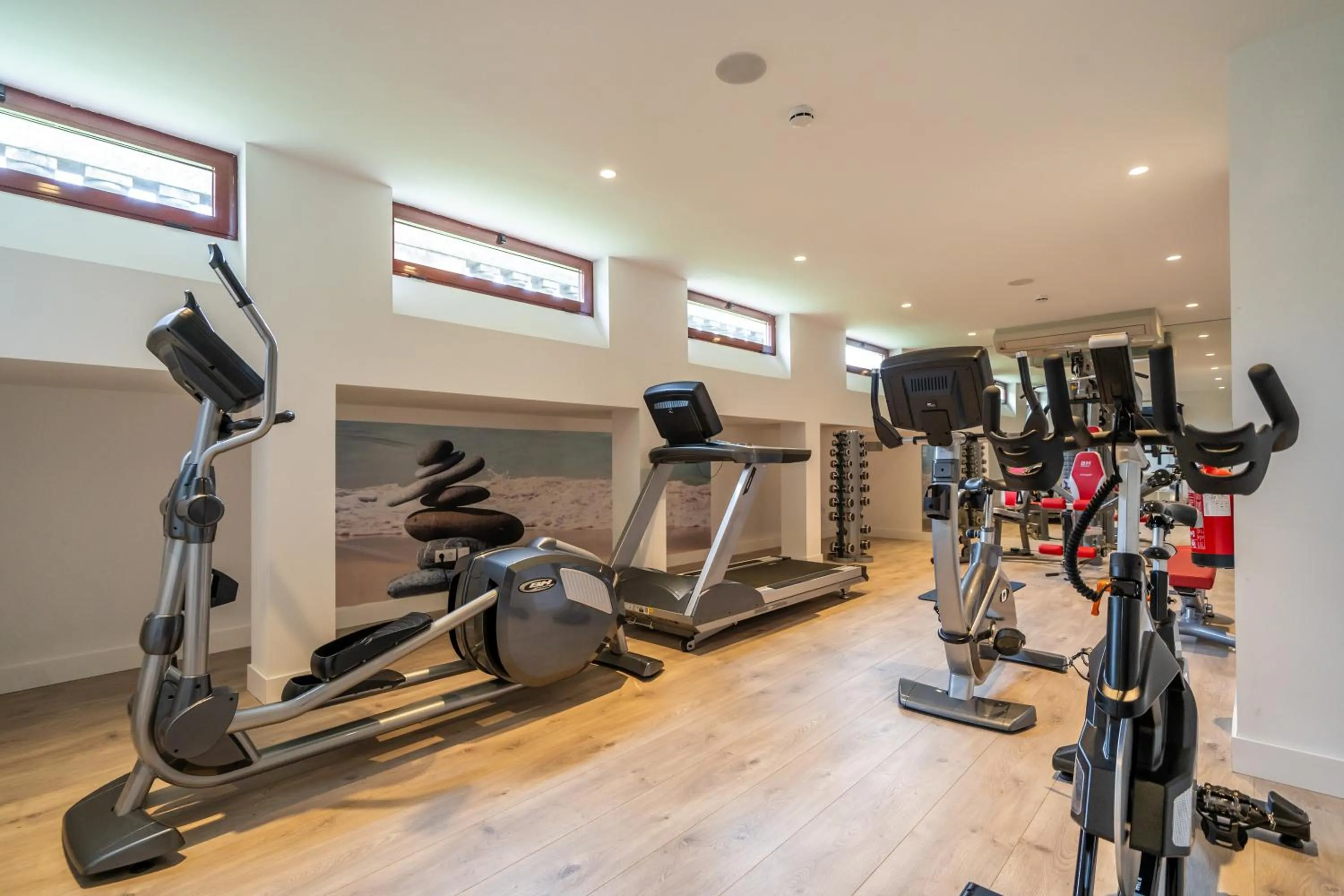 Fitness centre/facilities in Abba San Sebastián Hotel