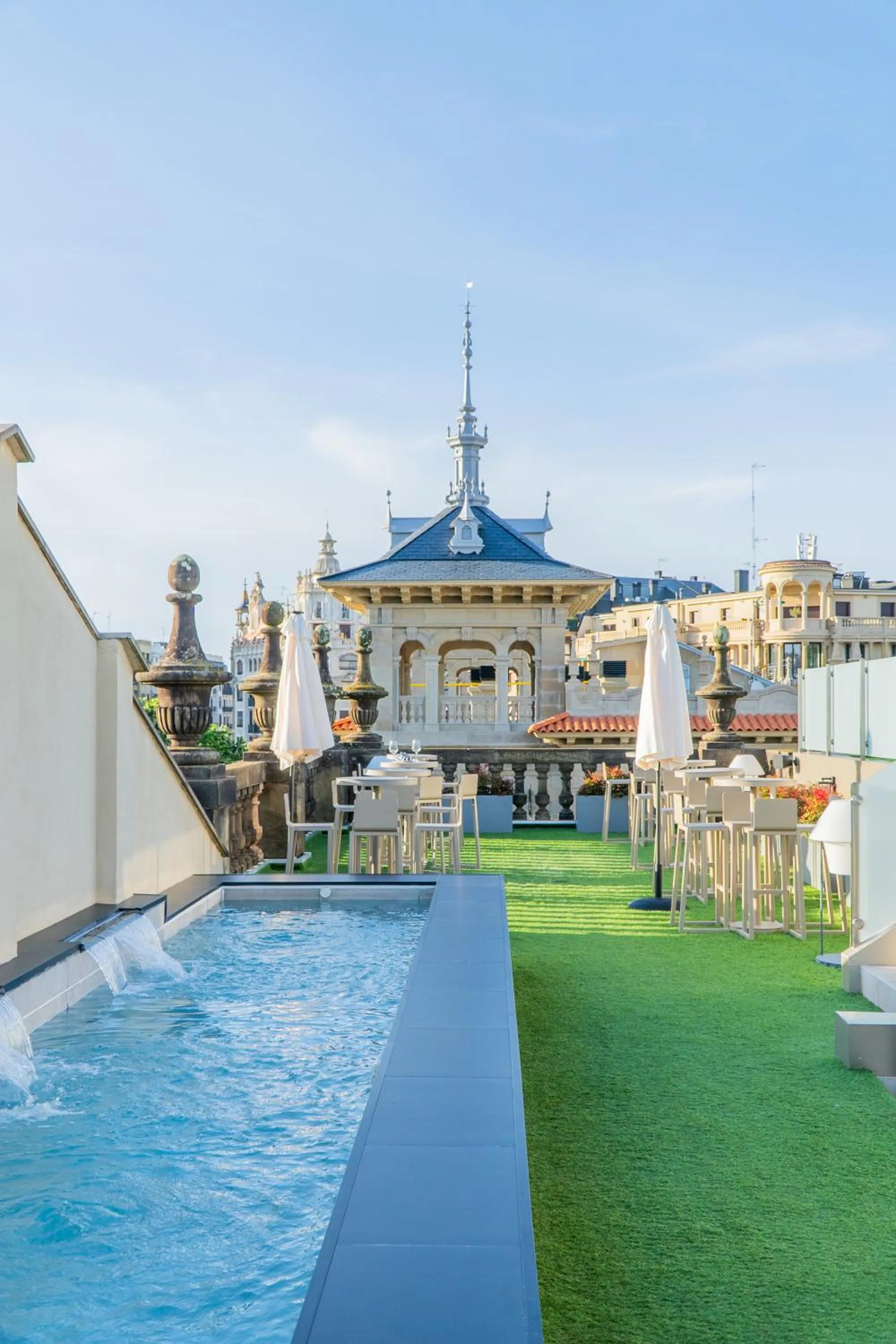 Balcony/Terrace in Abba San Sebastián Hotel