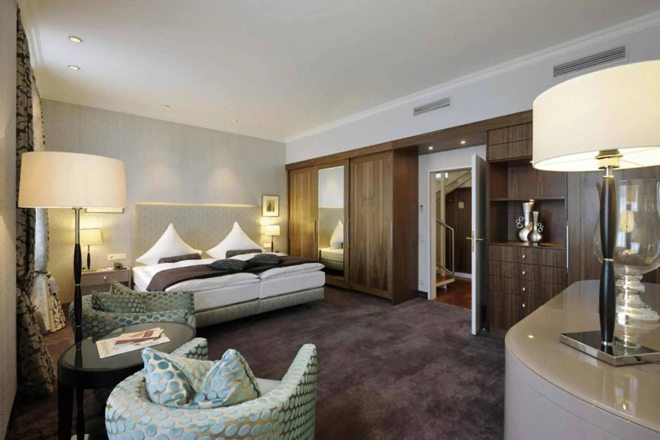 Tower Suite in Kastens Hotel Luisenhof Tower Suite in Kastens Hotel Luisenhof