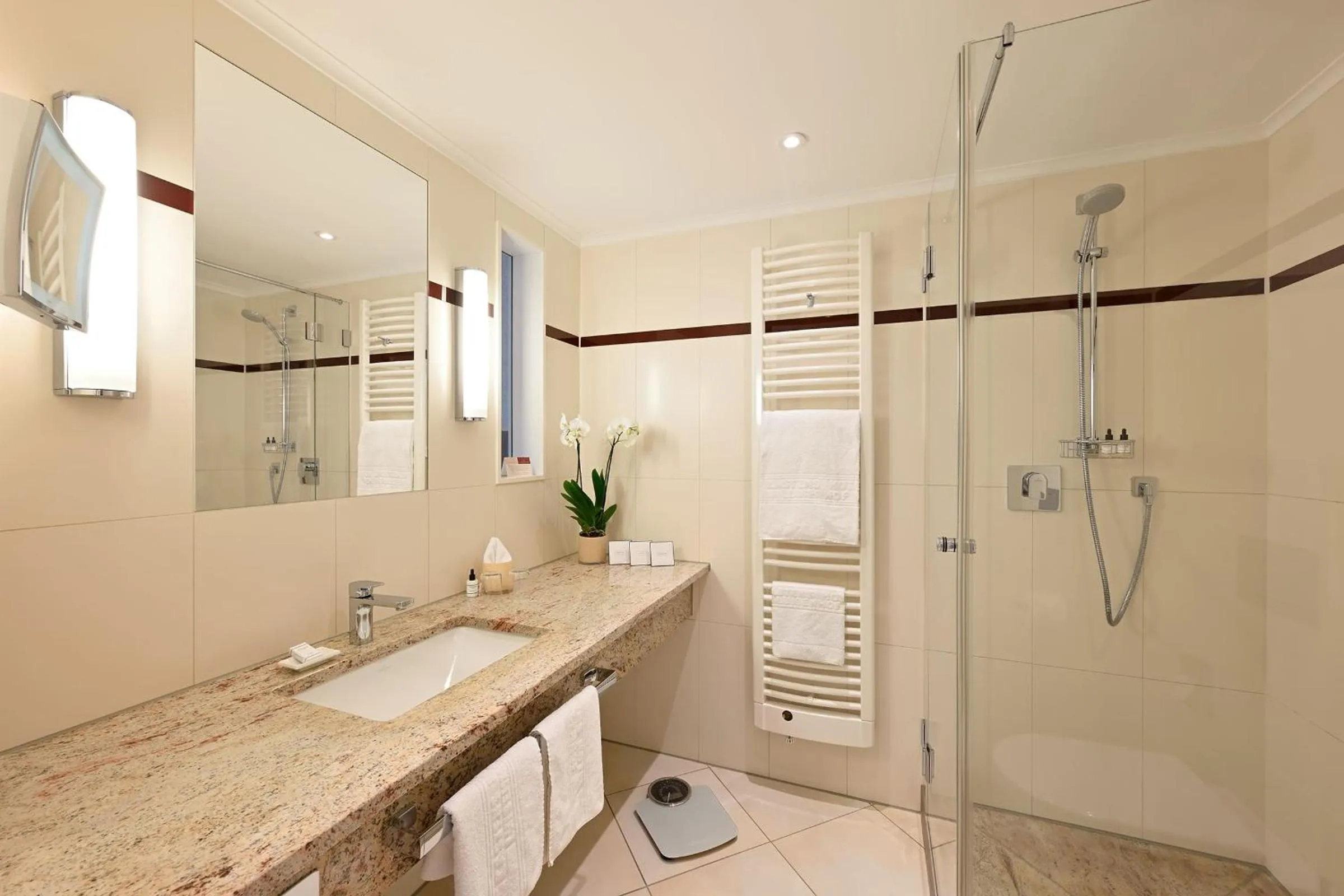 Shower in Kastens Hotel Luisenhof