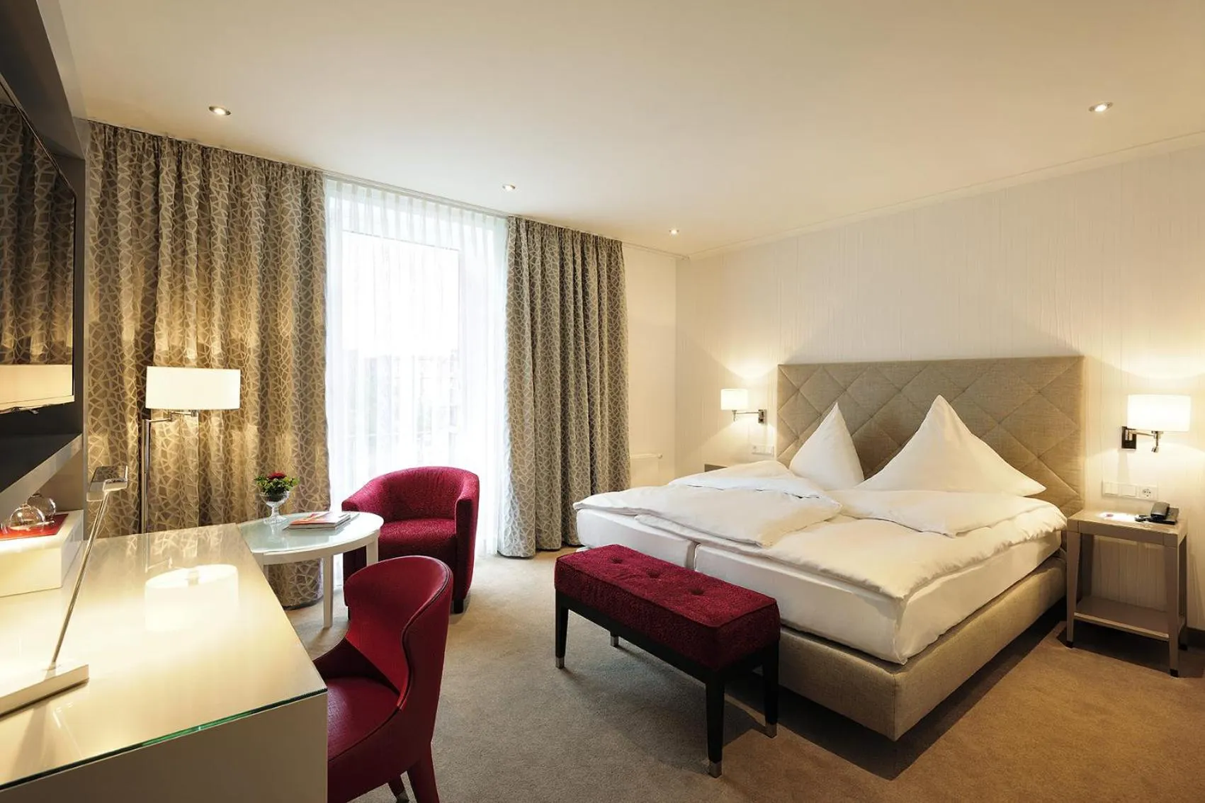 Bed in Kastens Hotel Luisenhof