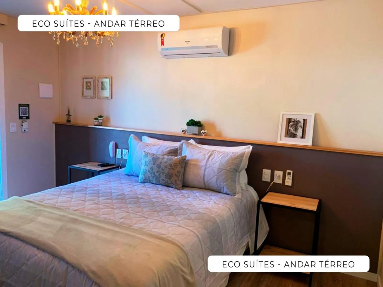 Bed in Serra Bela Eco Pousada