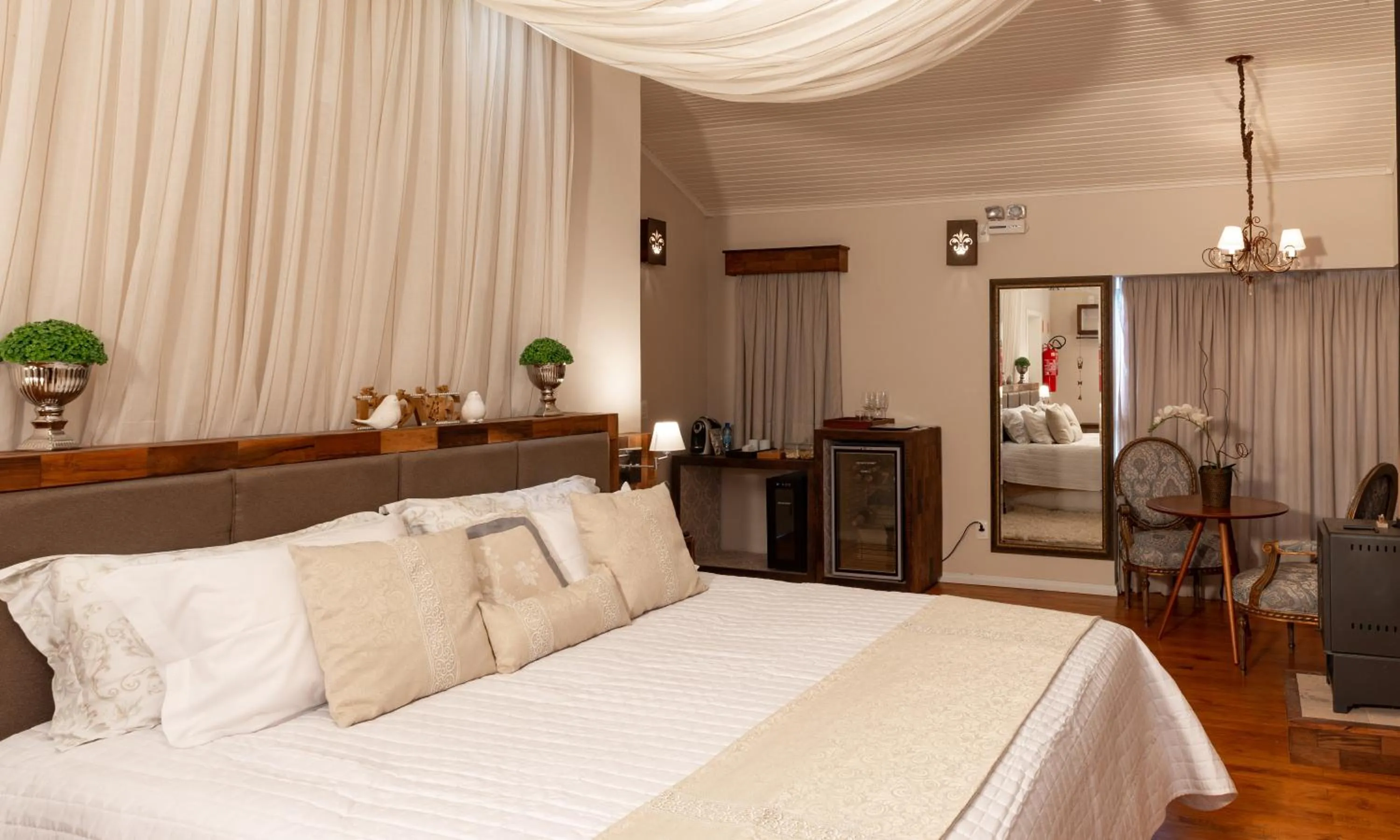 Bed in Serra Bela Eco Pousada