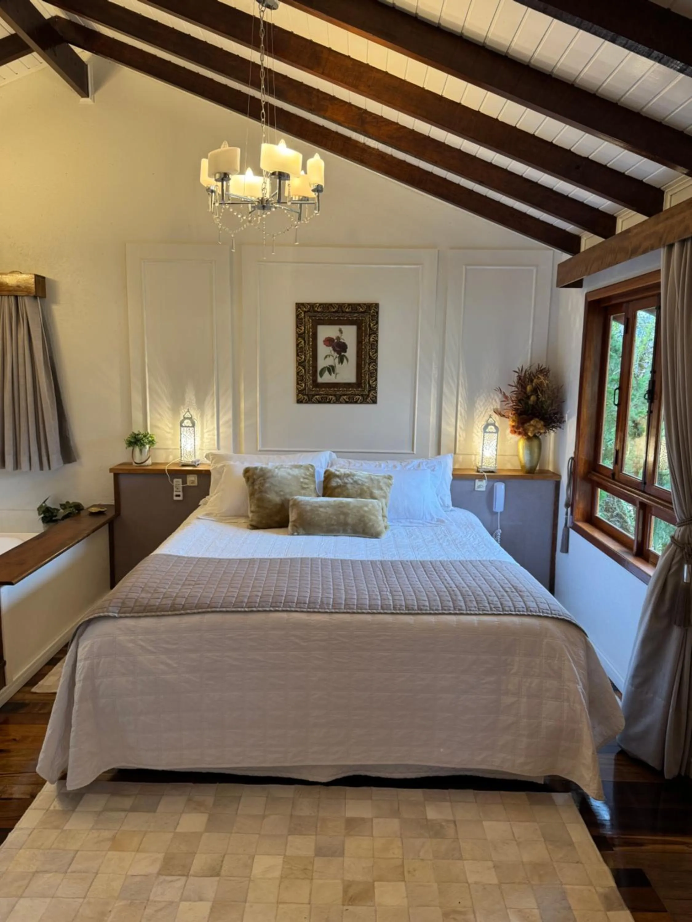 Bed in Serra Bela Eco Pousada