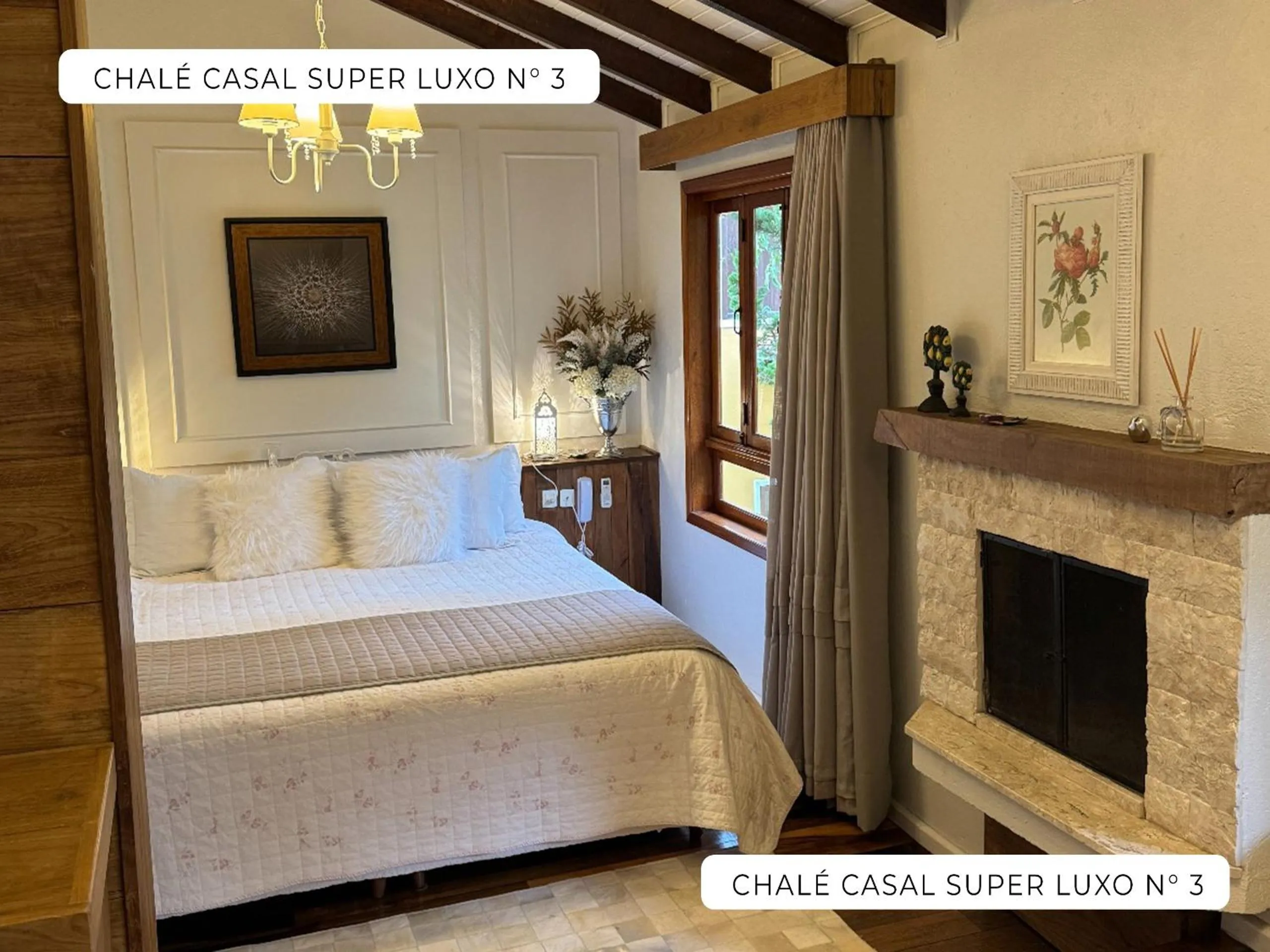 Bed in Serra Bela Eco Pousada