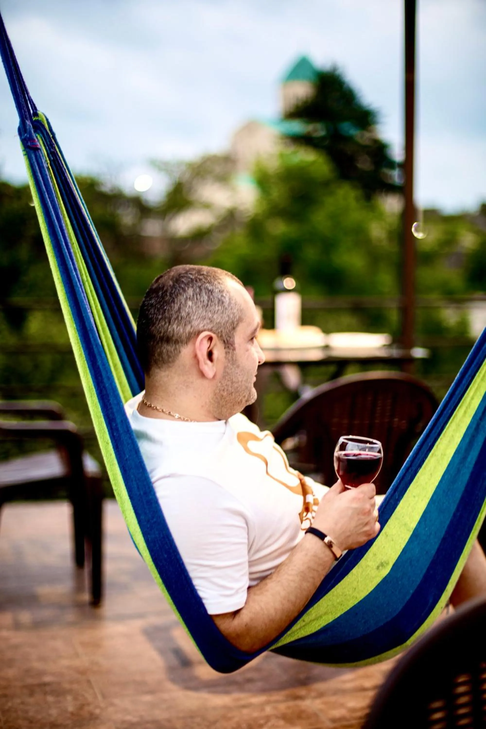 Balcony/Terrace in Hotel History