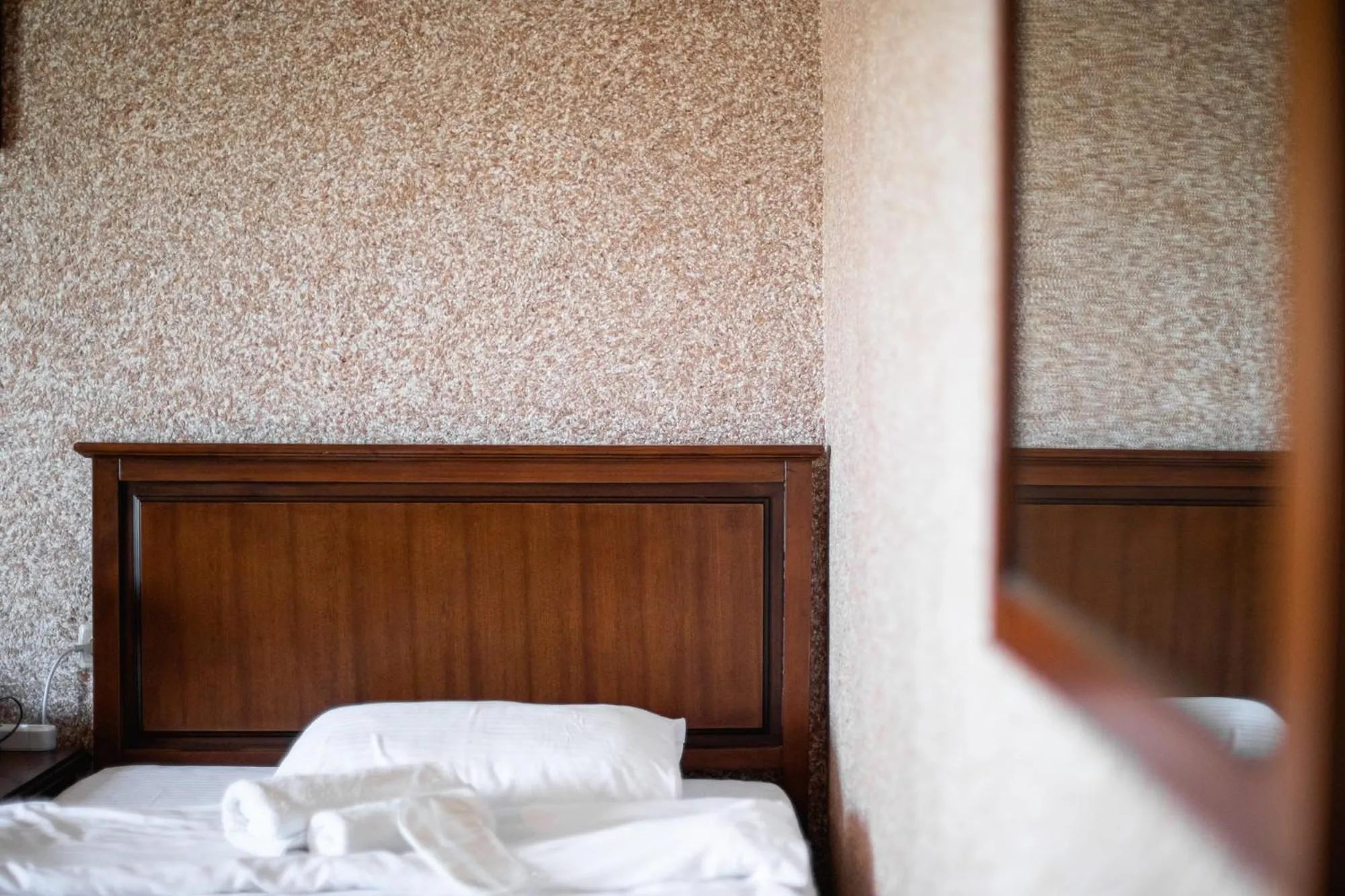 Patio, Bed in Hotel History