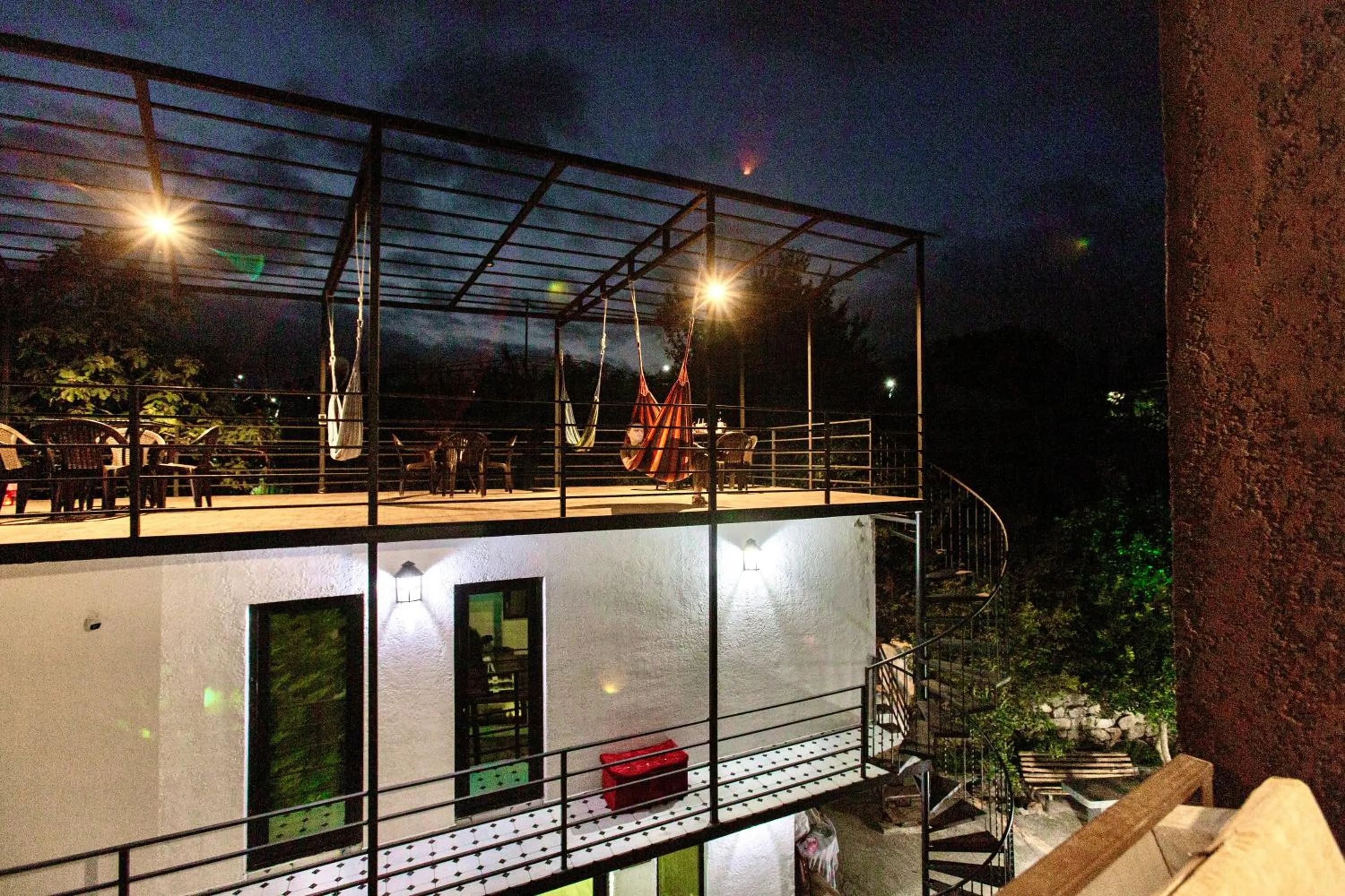 Balcony/Terrace in Hotel History