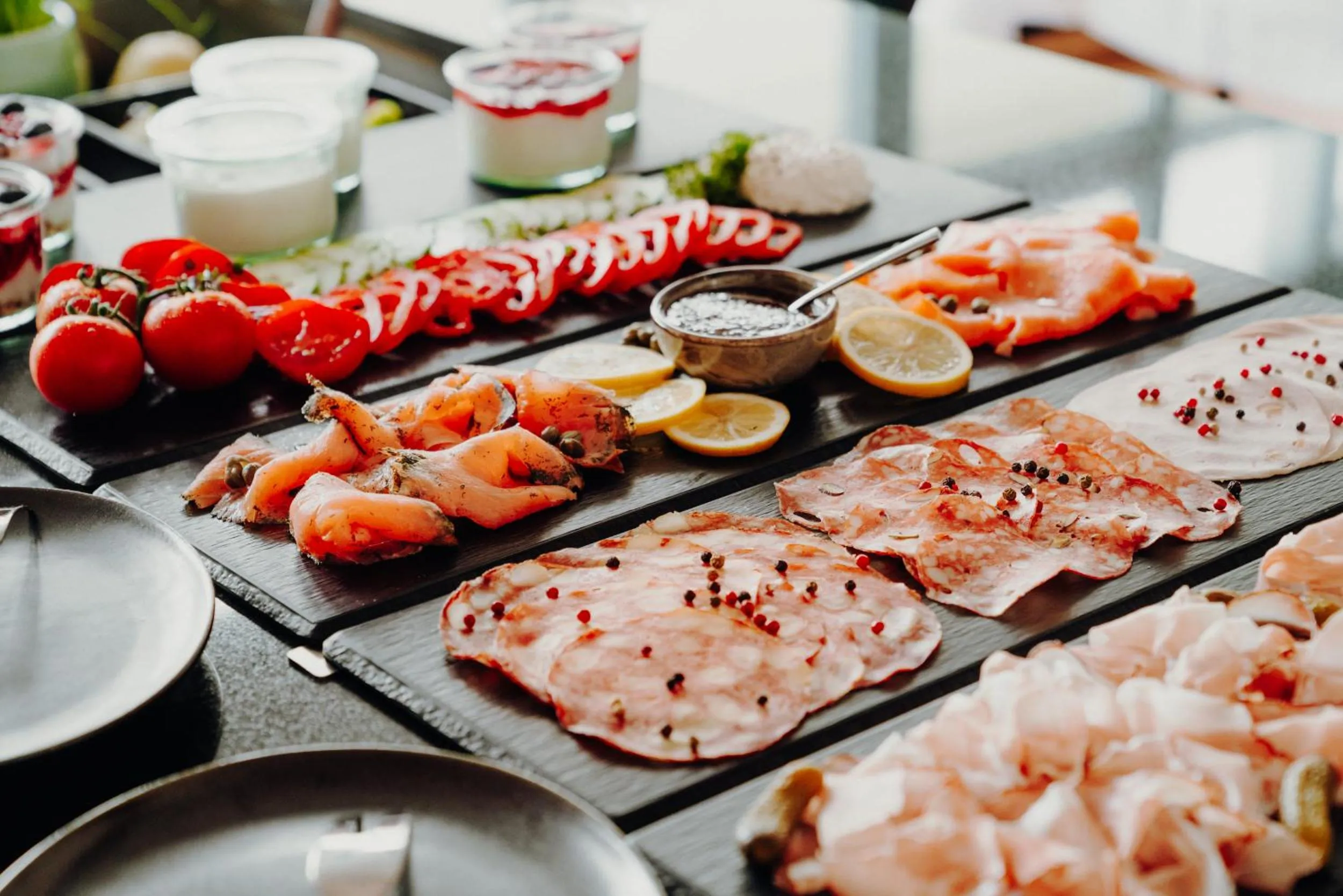 Food and drinks in Hotel Esplanade