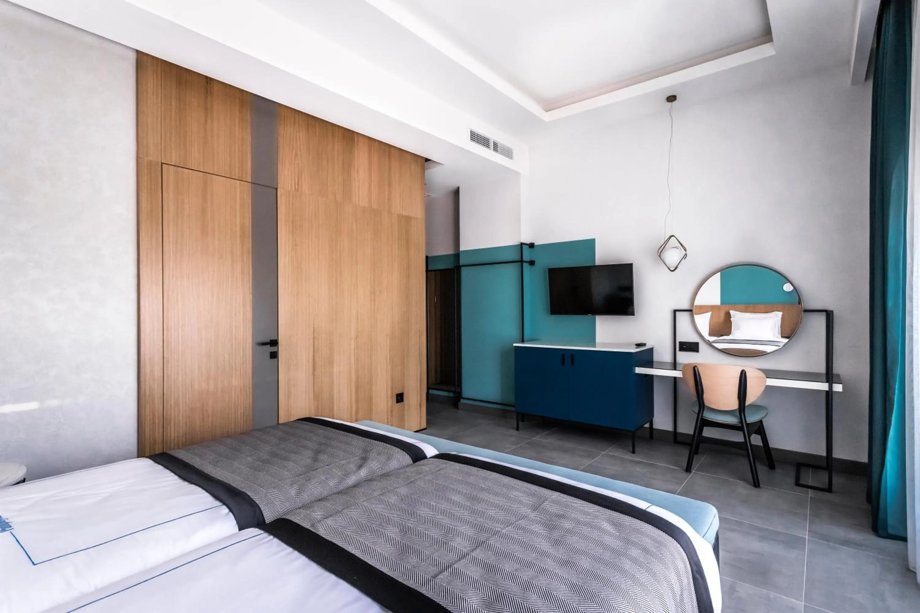 Bed in PAMPHYLIA HOTEL