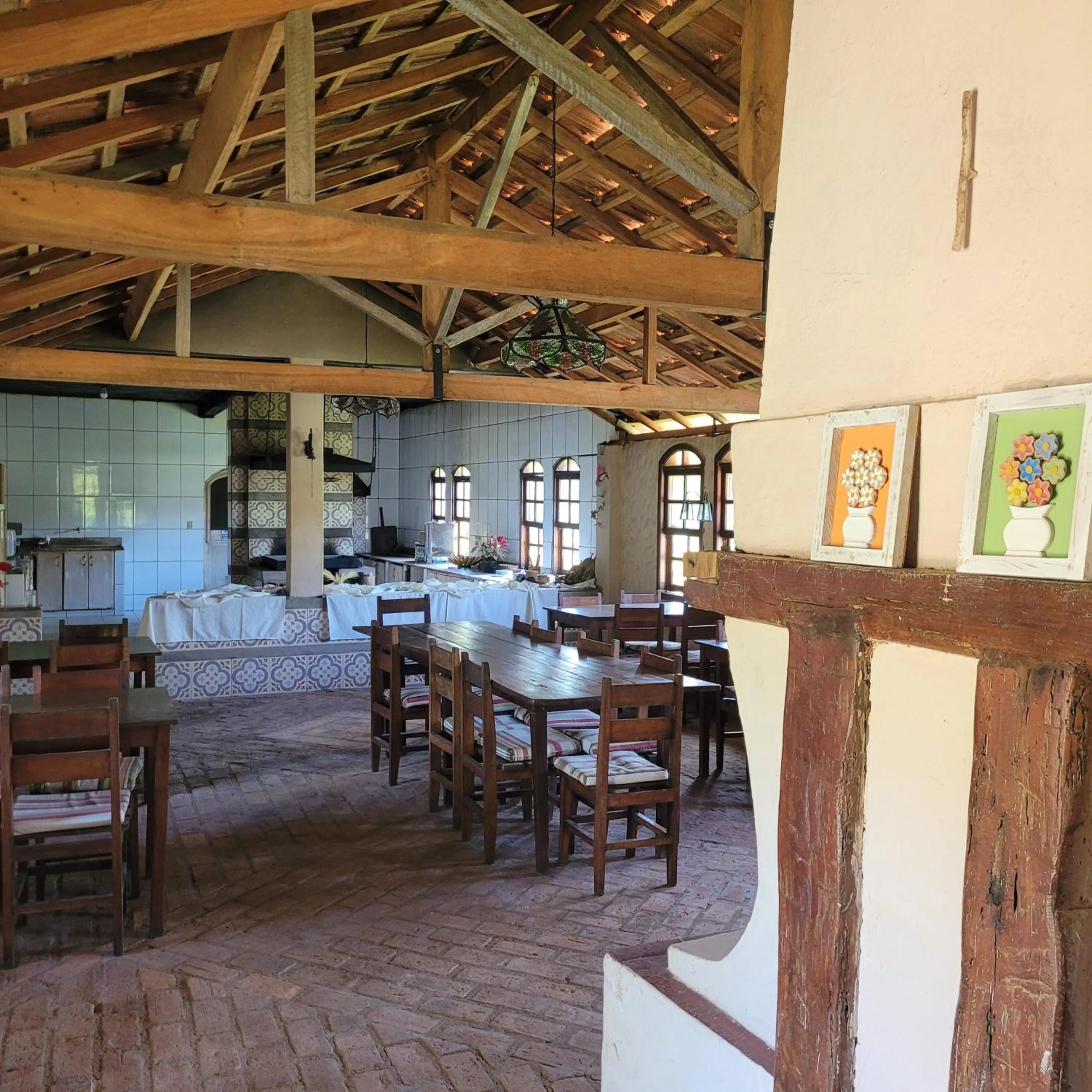 Dining area in Fazenda Serra que Chora - Pousada e Restaurante