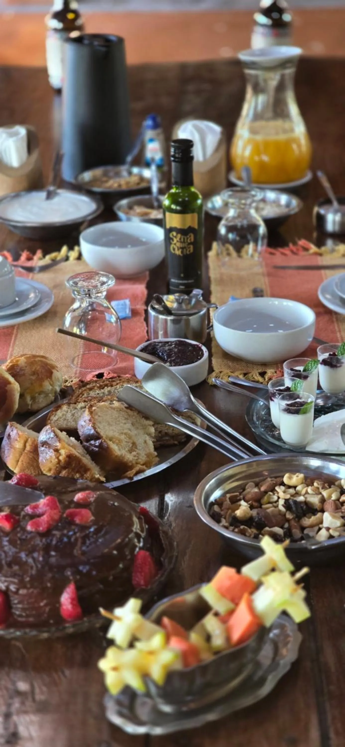 Breakfast in Fazenda Serra que Chora - Pousada e Restaurante
