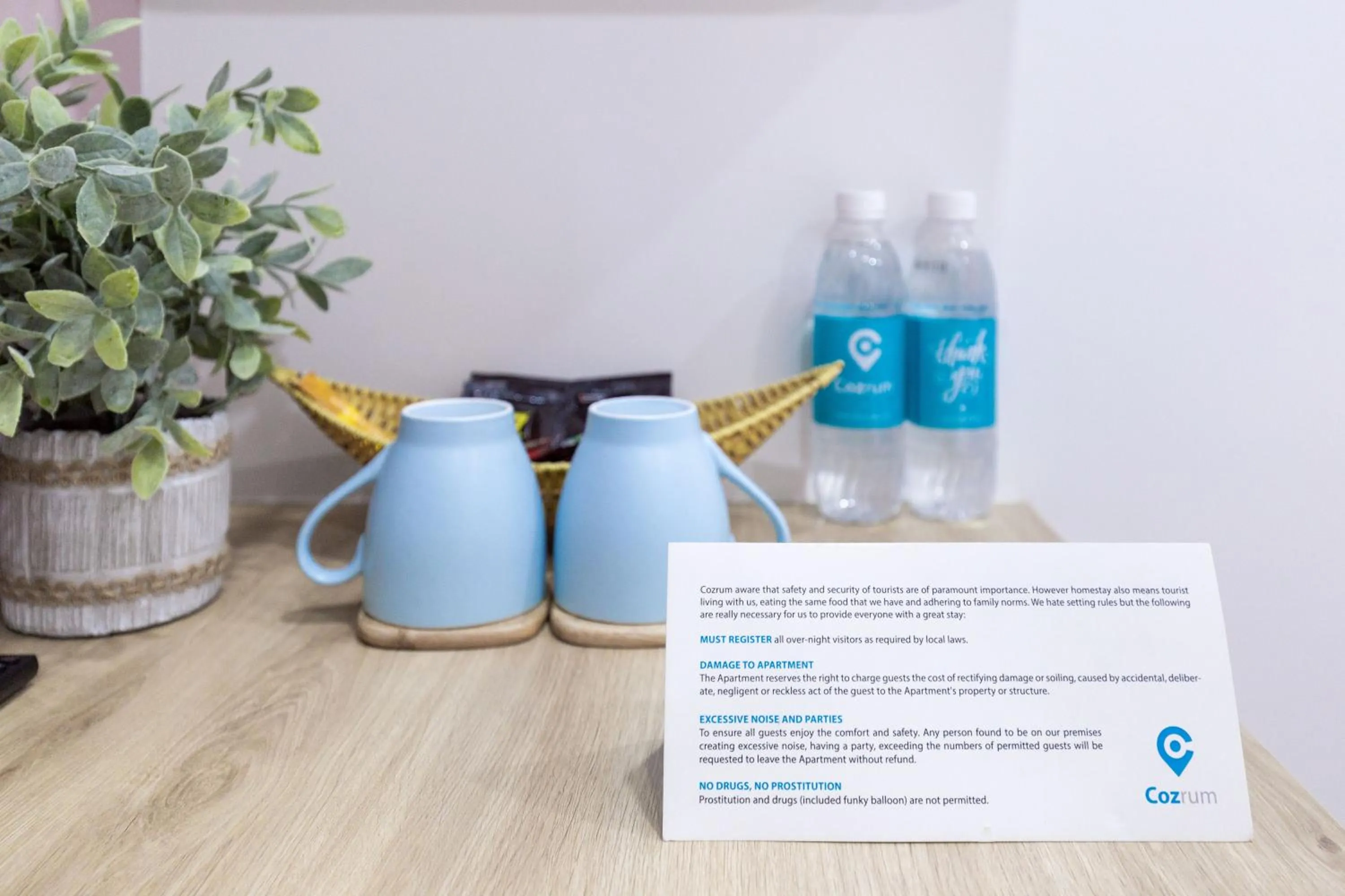 Text overlay in Cozrum Homes - Charming Corner