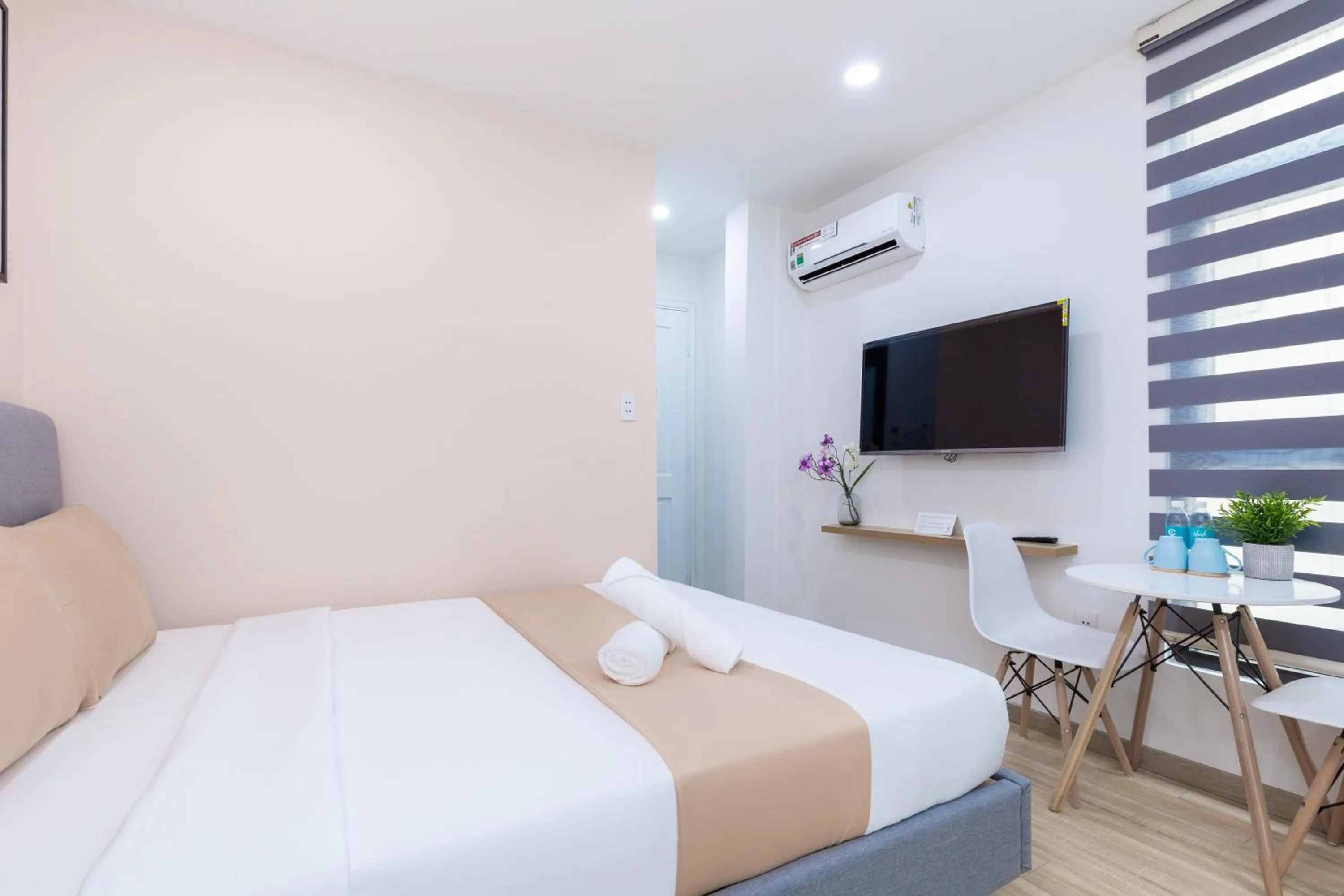 TV and multimedia, Bed in Cozrum Homes - Charming Corner