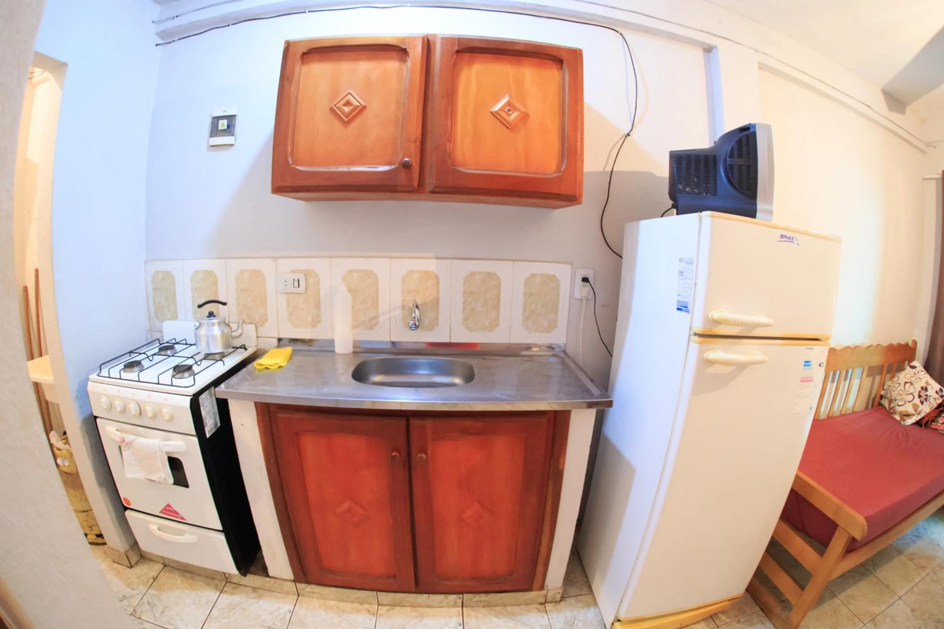 Kitchen or kitchenette in Lo de Carmen Apart