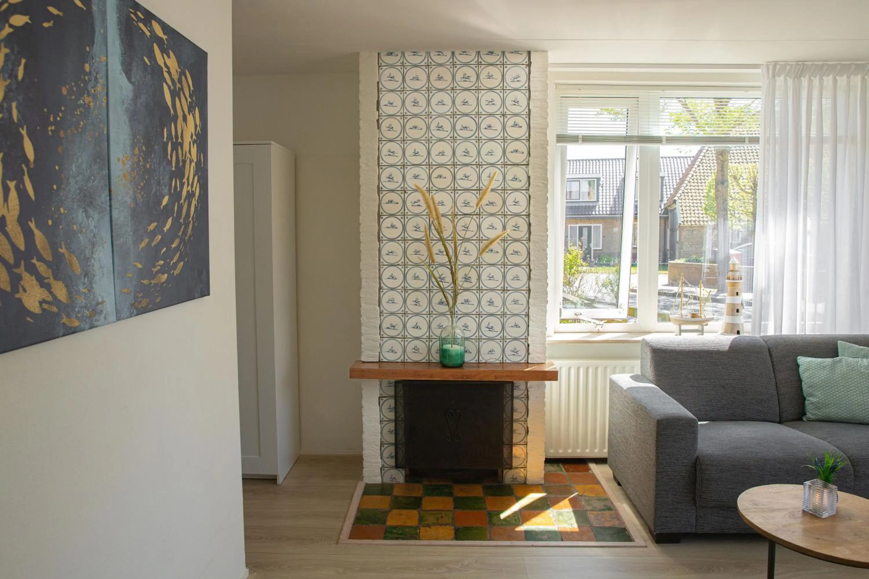 Living room in Hotel-Restaurant De Walvisvaarder