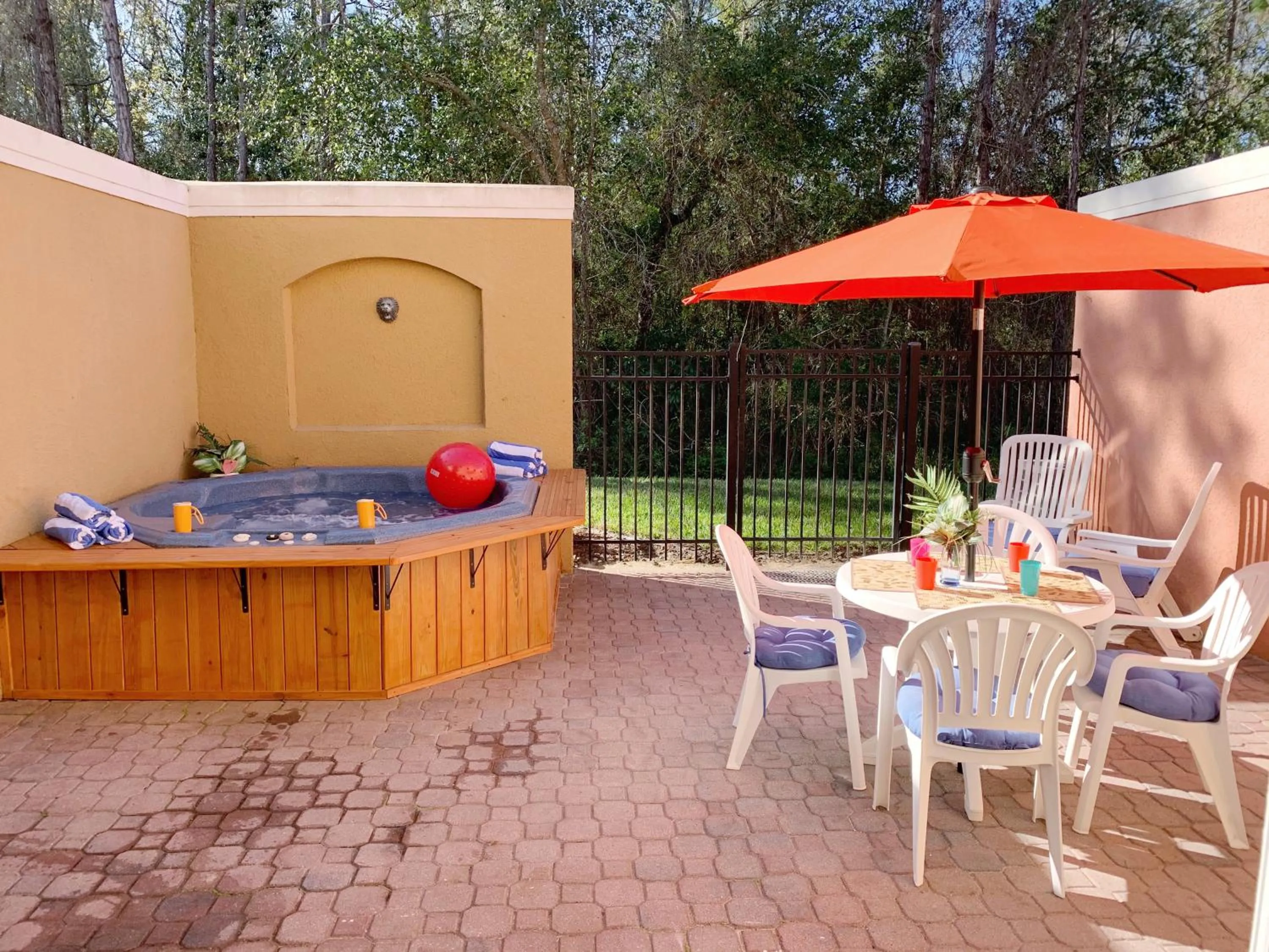 Patio in Terra Verde Vacation Rentals