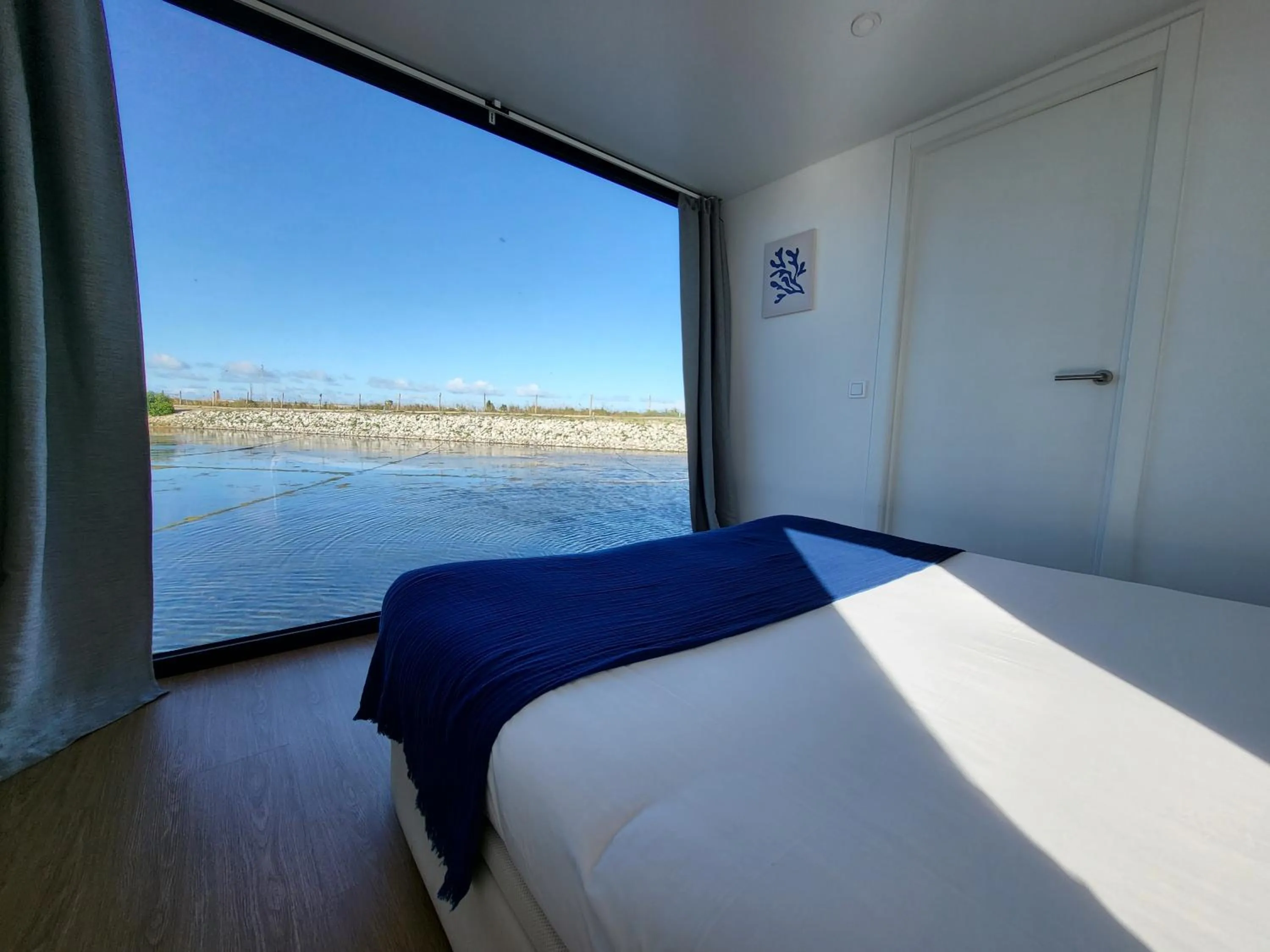 View (from property/room), Bed in Barcos Casa Aveiro